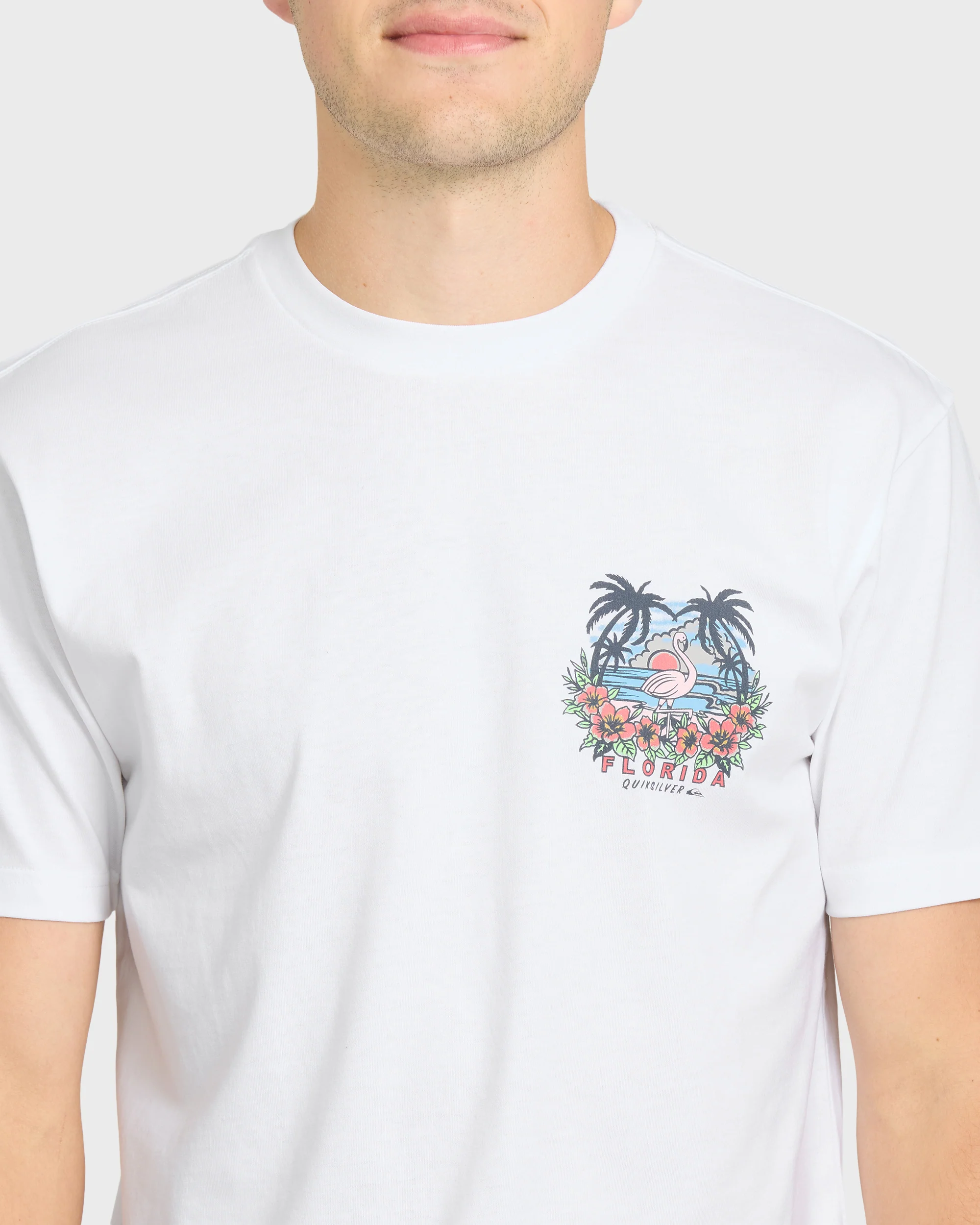 Flamazing Short Sleeve Cotton T-Shirt - White 5 Flamazing Short Sleeve Cotton T-Shirt - White
