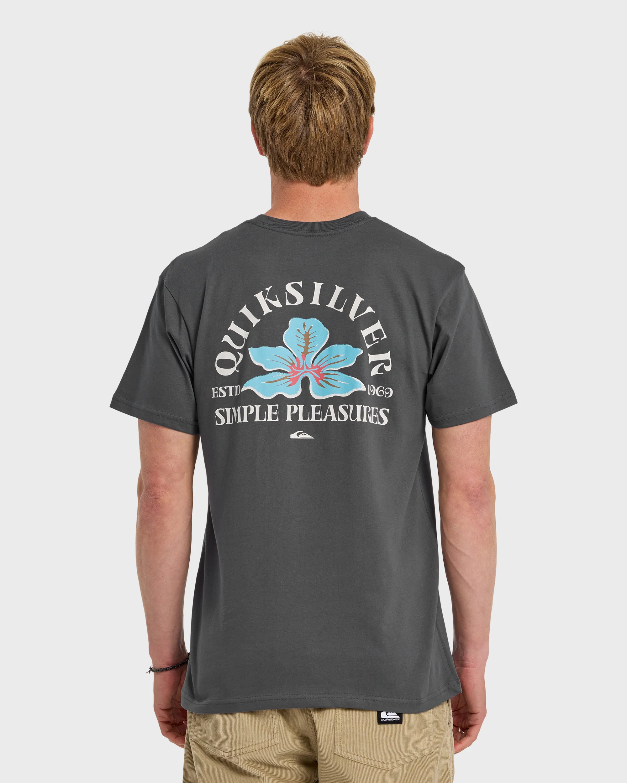 Pleasures Classic Short Sleeve T-Shirt - Iron Gate 2 Pleasures Classic Short Sleeve T-Shirt - Iron Gate