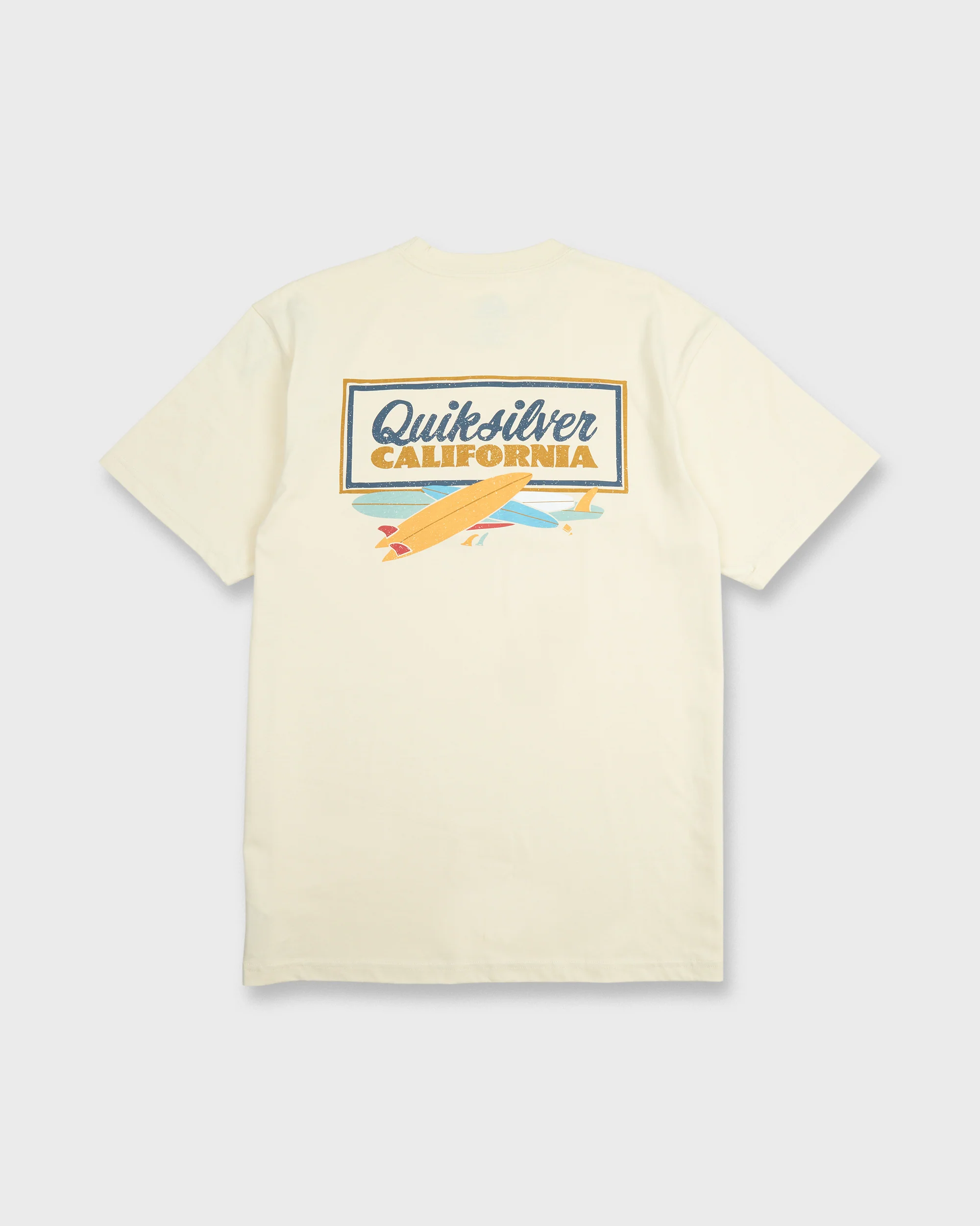 California Quiver Short Sleeve Cotton T-Shirt - Bone White 7 California Quiver Short Sleeve Cotton T-Shirt - Bone White