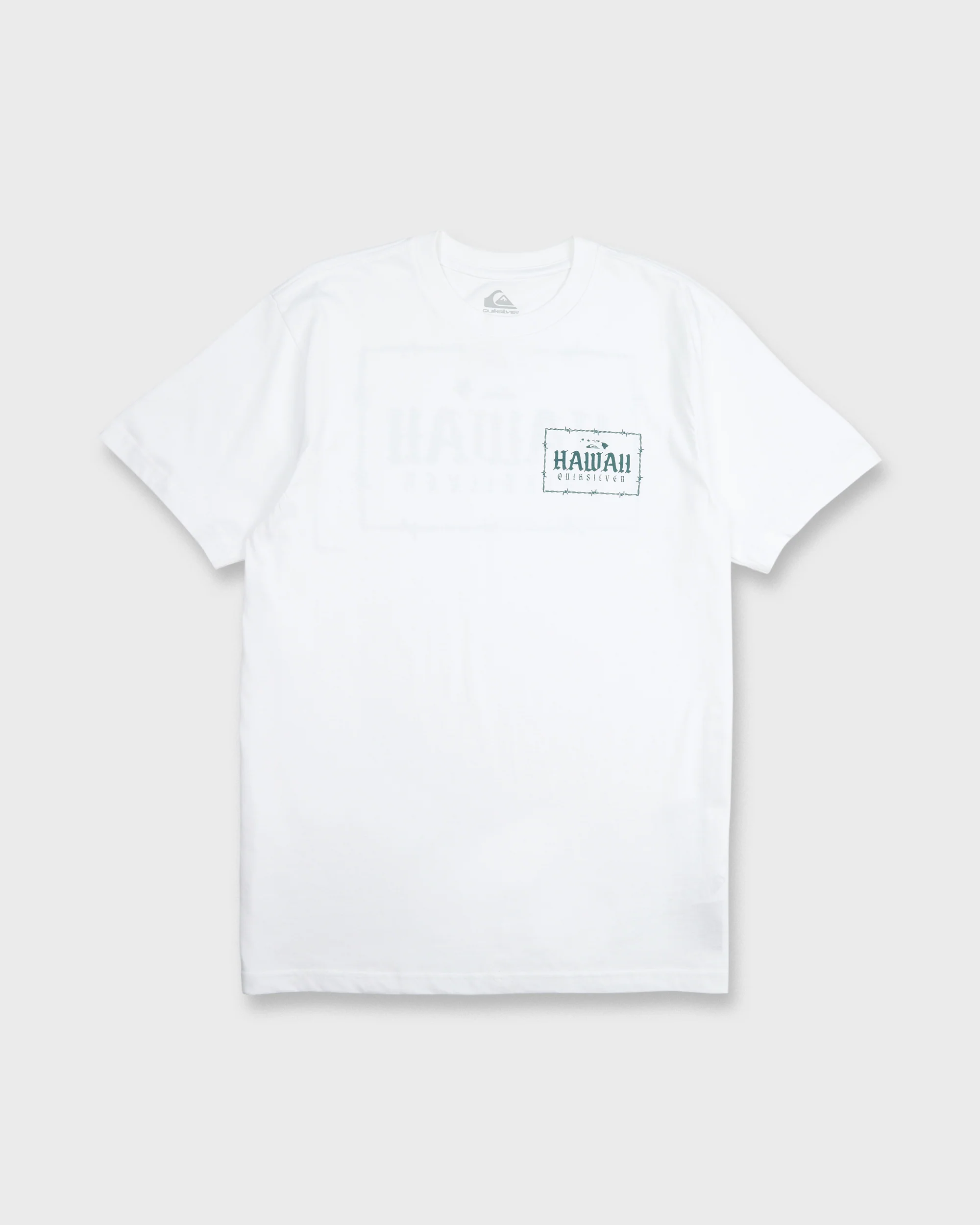 Hawaii Lock Short Sleeve Knit T-Shirt - White 6 Hawaii Lock Short Sleeve Knit T-Shirt - White