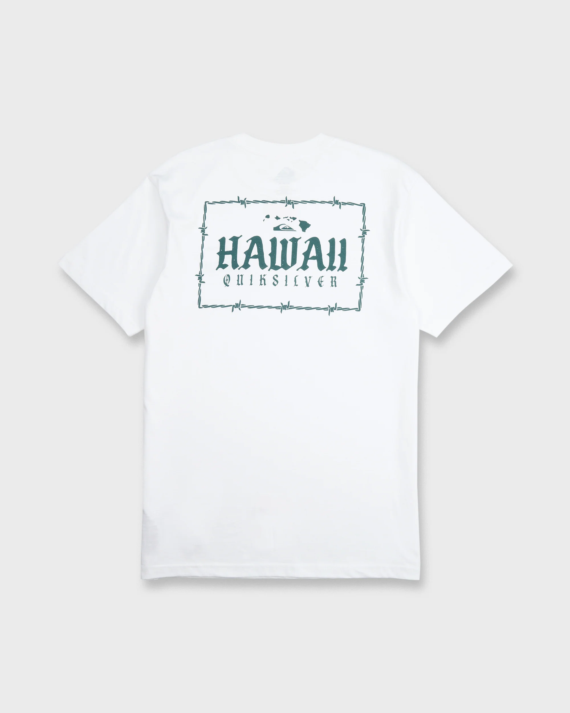 Hawaii Lock Short Sleeve Knit T-Shirt - White 7 Hawaii Lock Short Sleeve Knit T-Shirt - White