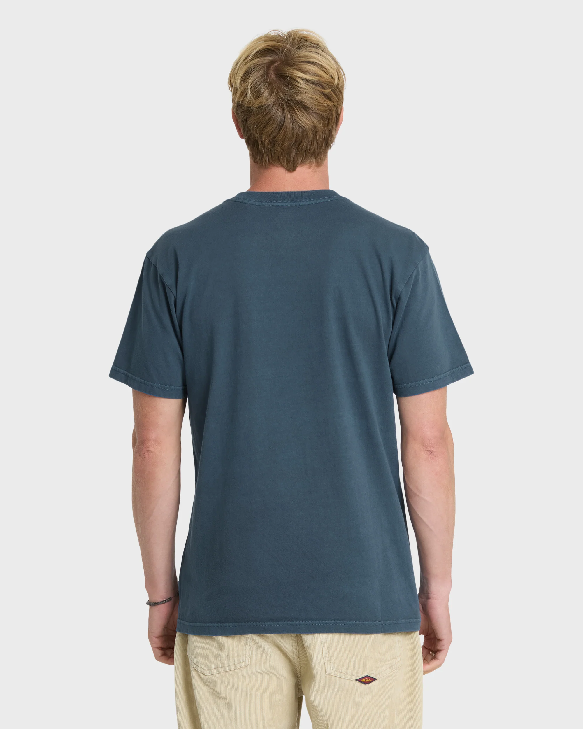 Saltwater Pigment-Dyed Short Sleeve Pocket Tee - Dark Denim 2 Saltwater Pigment-Dyed Short Sleeve Pocket Tee - Dark Denim