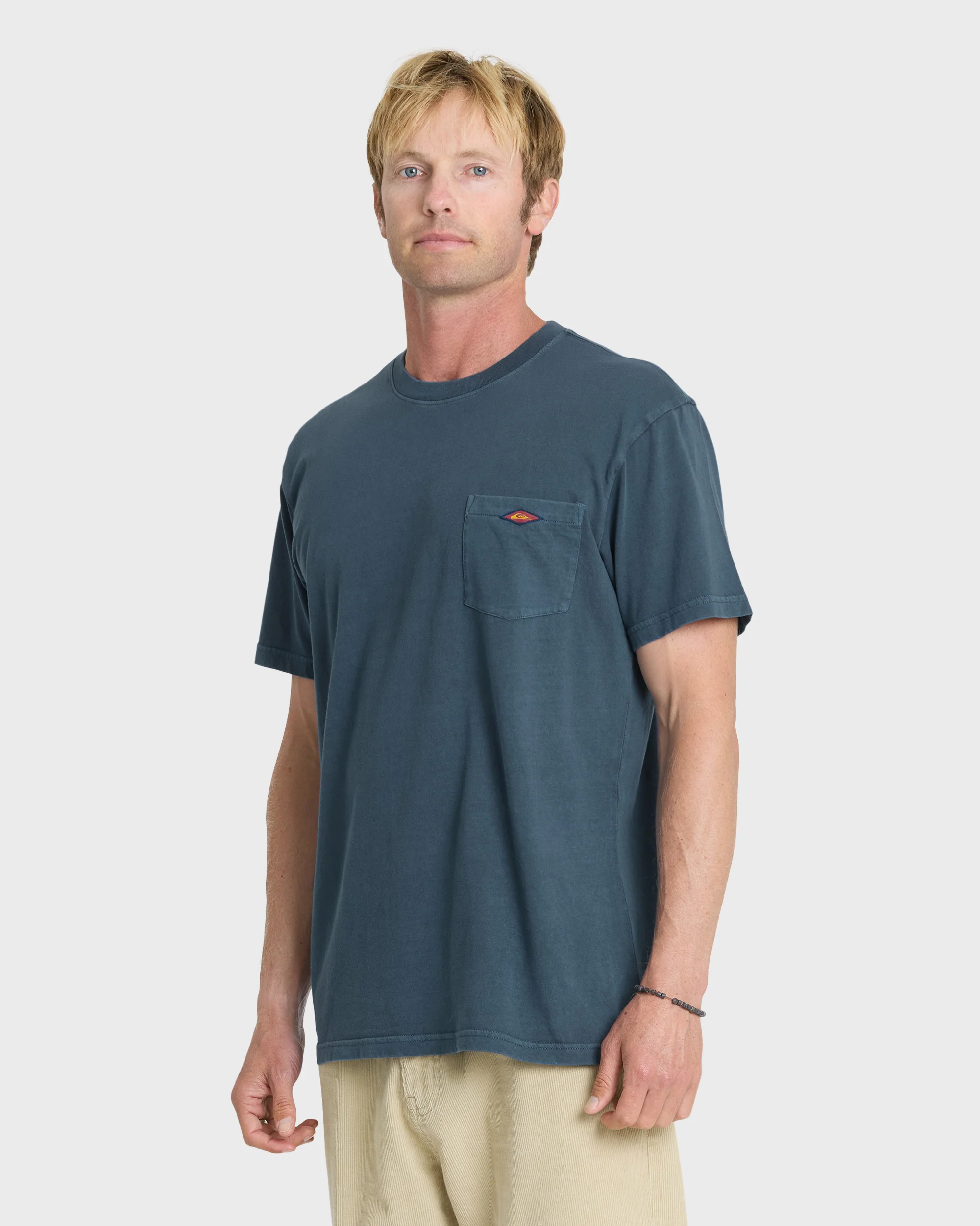 Saltwater Pigment-Dyed Short Sleeve Pocket Tee - Dark Denim 4 Saltwater Pigment-Dyed Short Sleeve Pocket Tee - Dark Denim