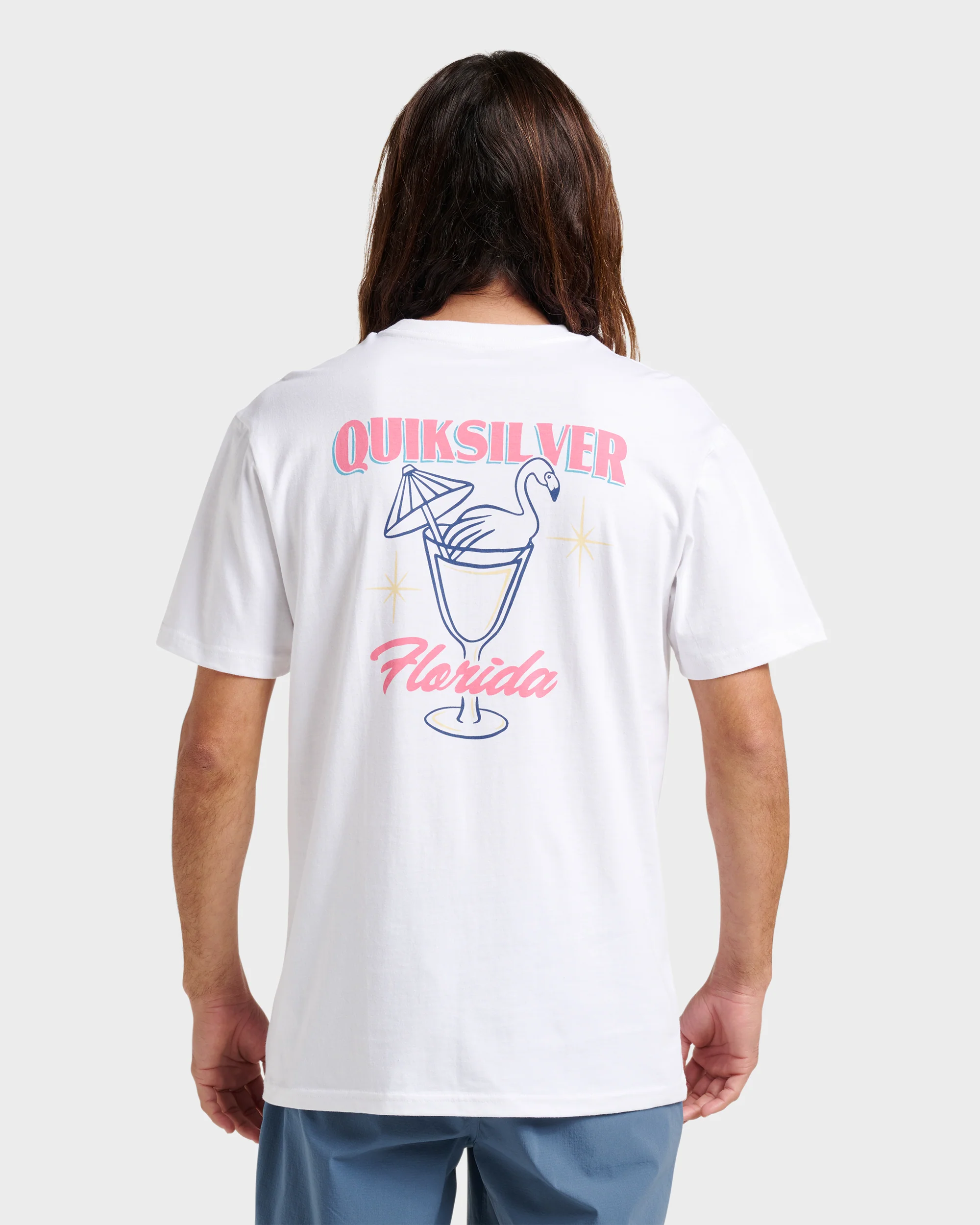 Fl Florida Time Classic T-shirt - White 2 Fl Florida Time Classic T-shirt - White