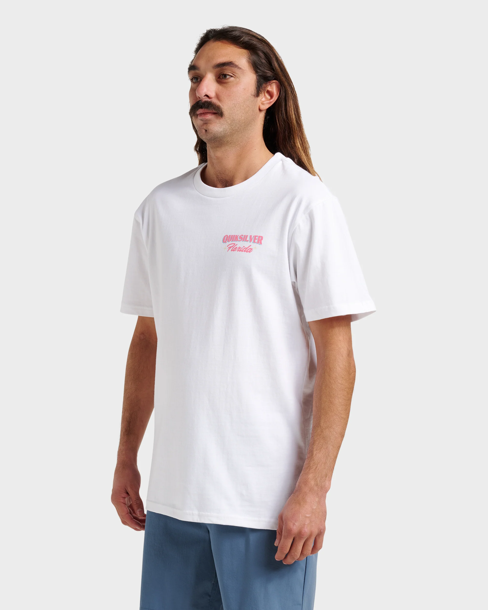 Fl Florida Time Classic T-shirt - White 3 Fl Florida Time Classic T-shirt - White