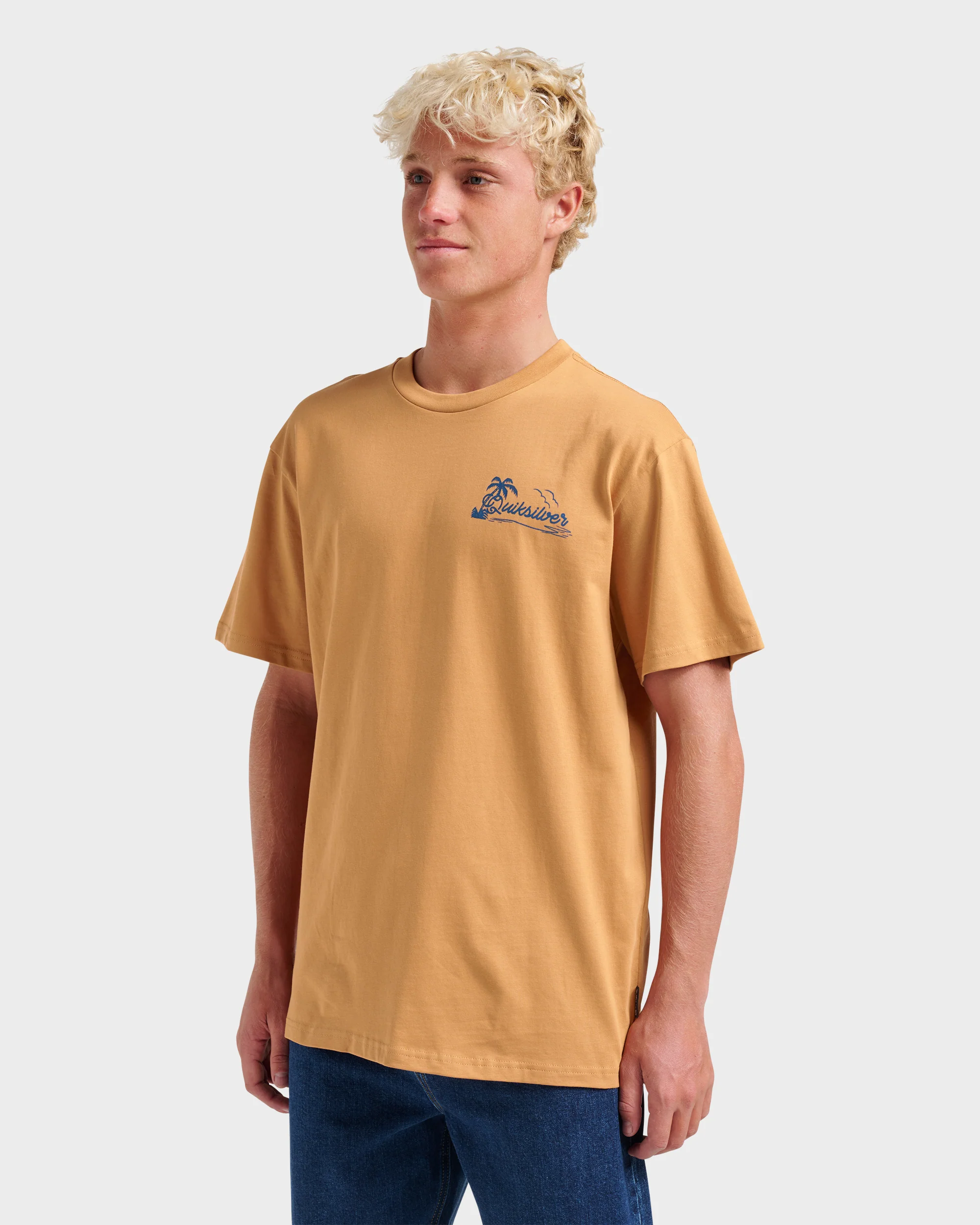 Island Vibin Classic T-shirt - Almond 3 Island Vibin Classic T-shirt - Almond