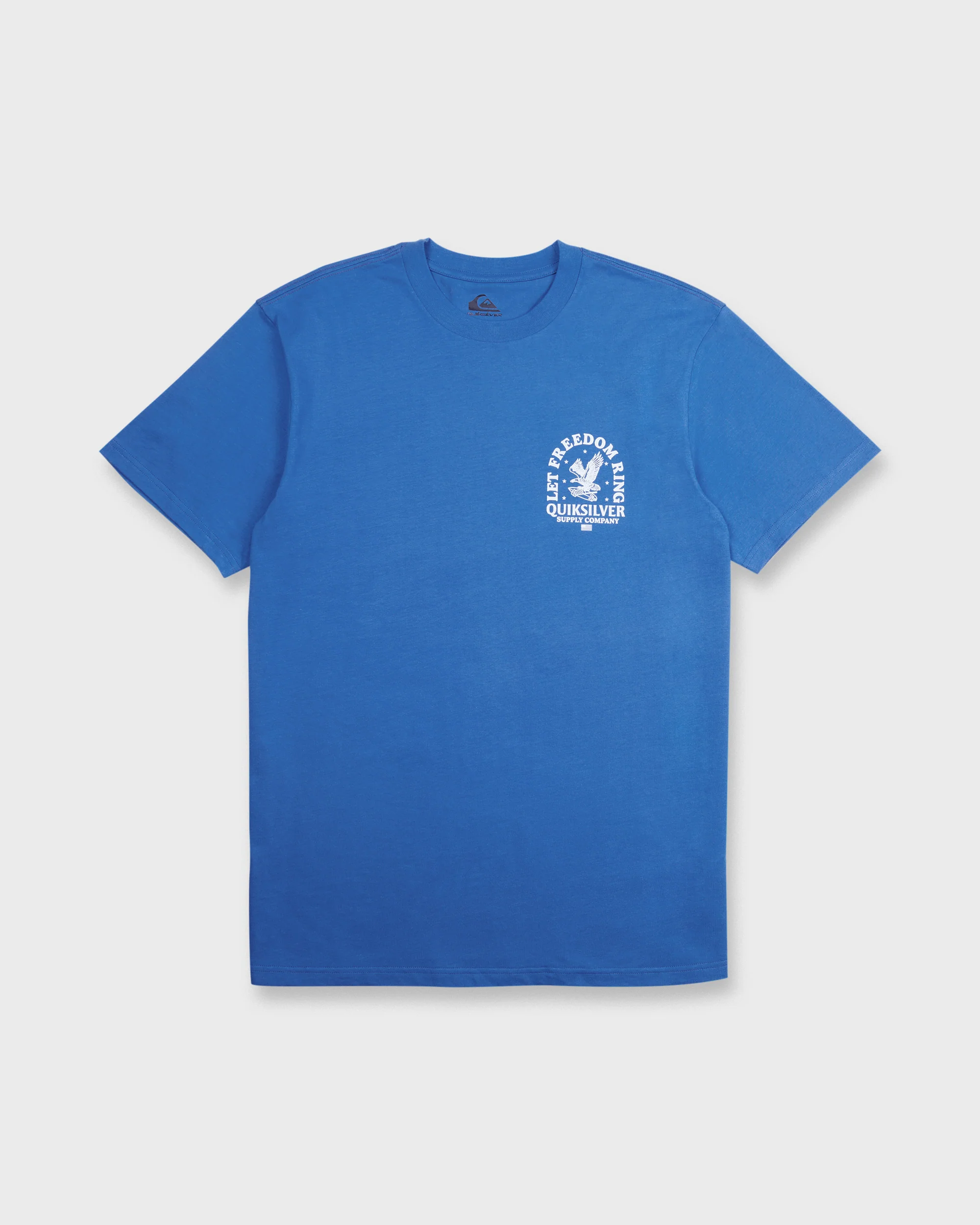 Freedom Ring Short Sleeve Cotton T-Shirt - Nebulas Blue 6 Freedom Ring Short Sleeve Cotton T-Shirt - Nebulas Blue