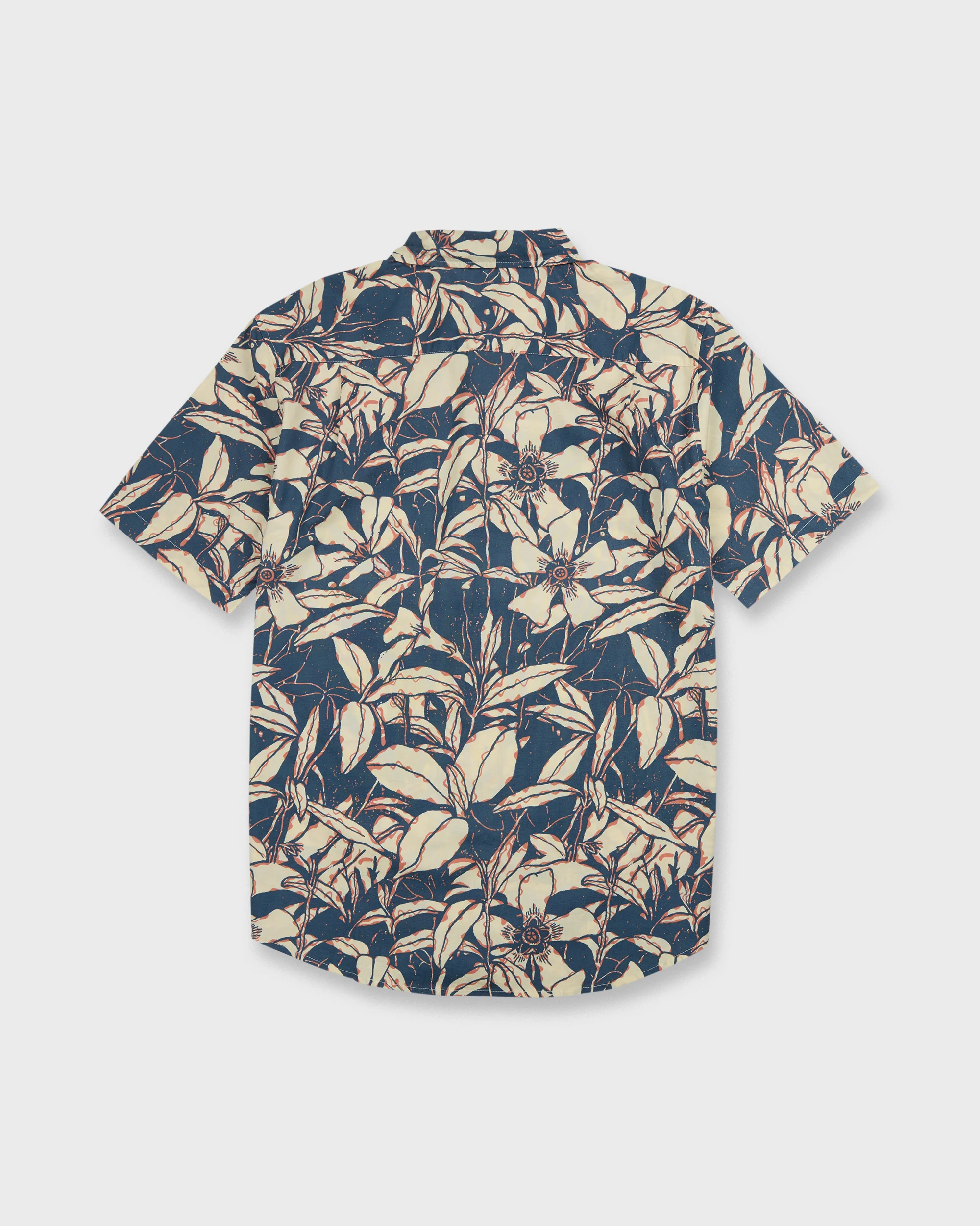 Cantina Classic Short Sleeve Cotton Shirt - Dark Denim 8 Cantina Classic Short Sleeve Cotton Shirt - Dark Denim