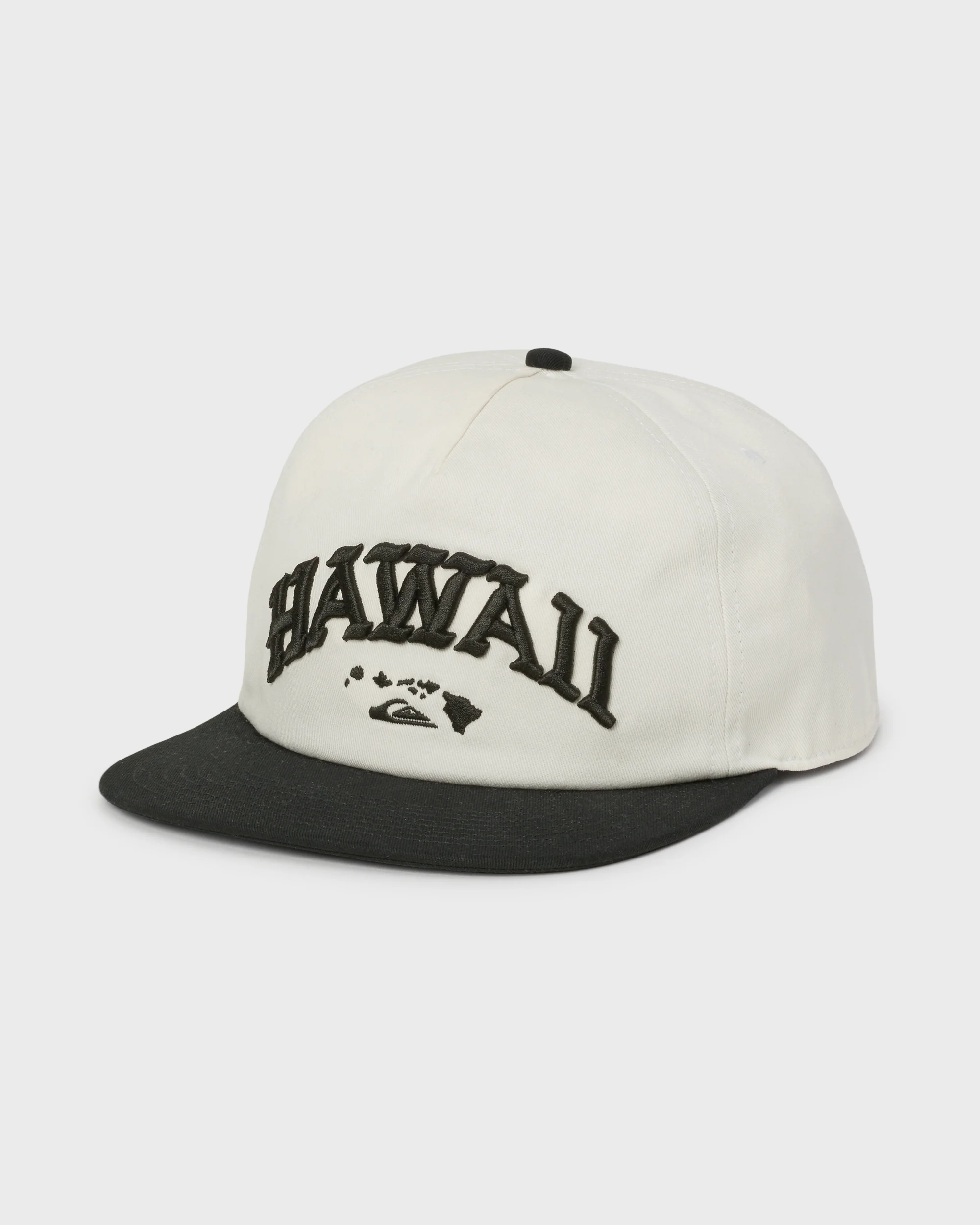 Hawaii World 5-Panel Snapback Hat - Snow White 1 Hawaii World 5-Panel Snapback Hat - Snow White