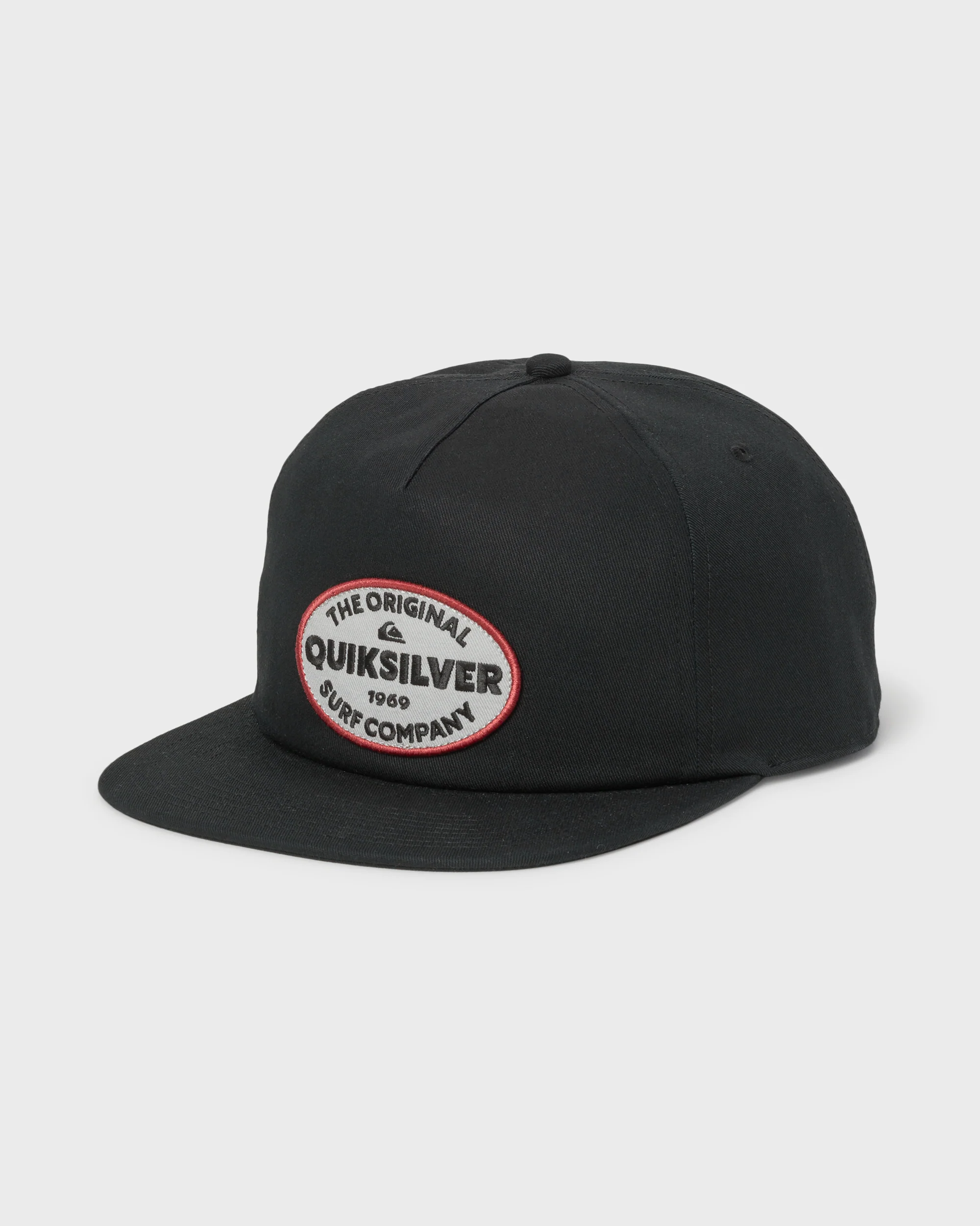 Workforce 5-Panel Snapback Hat - Black