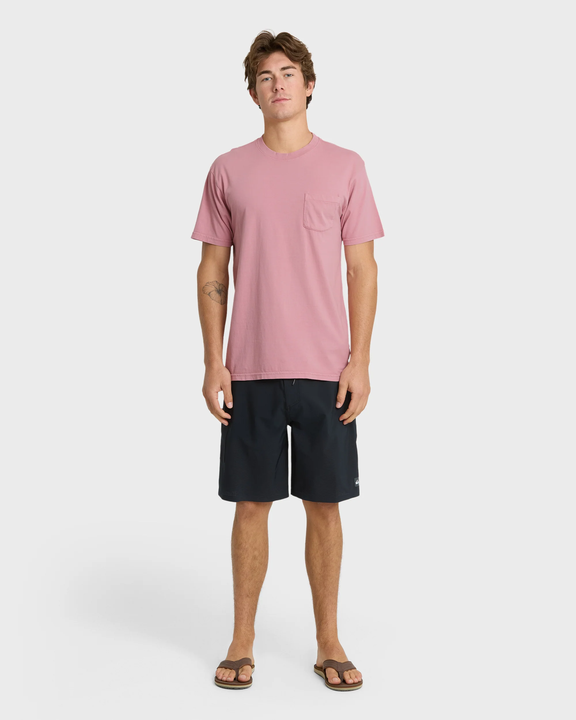 Saltwater Pocket Tee - Dusty Rose 3 Saltwater Pocket Tee - Dusty Rose