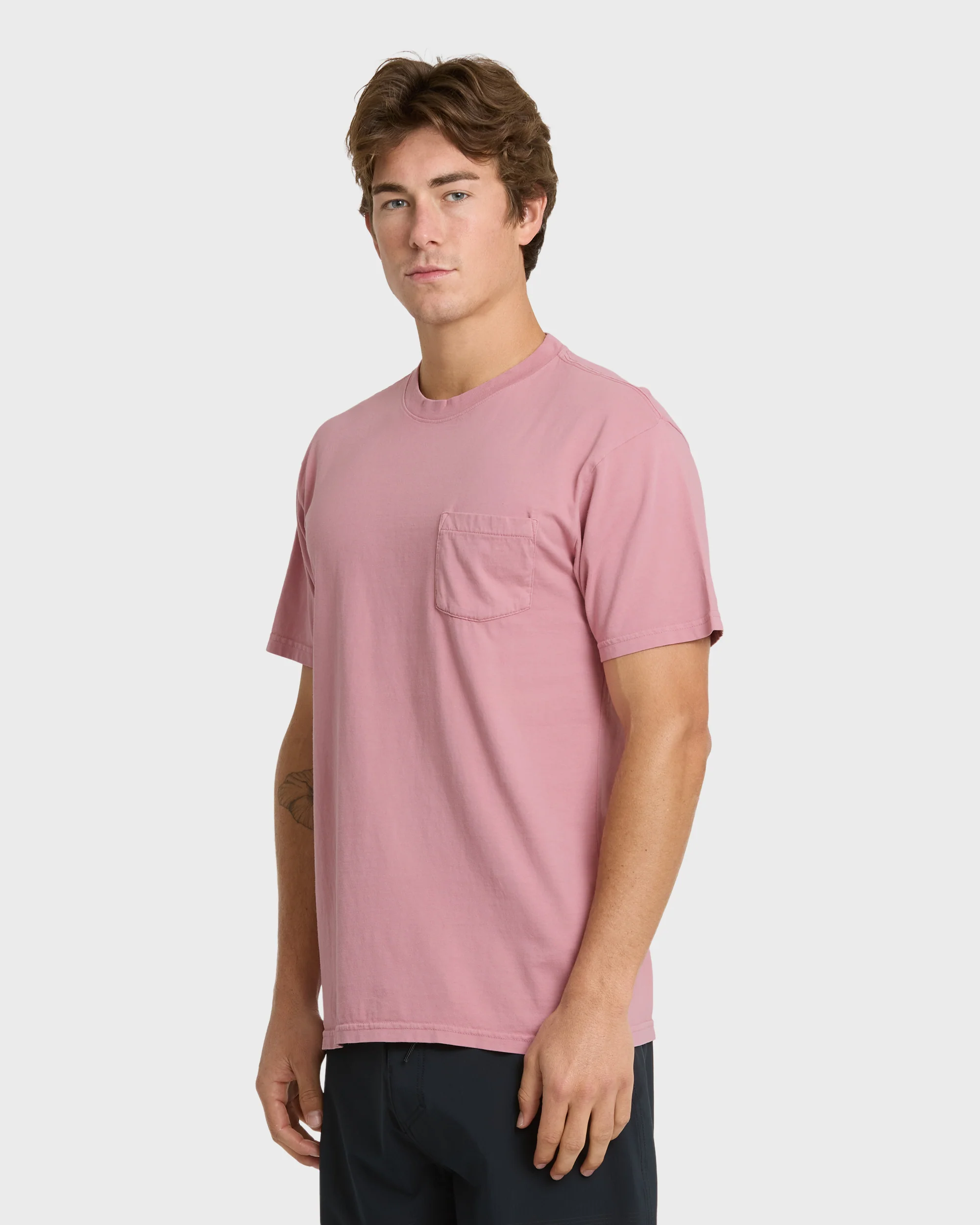 Saltwater Pocket Tee - Dusty Rose 4 Saltwater Pocket Tee - Dusty Rose