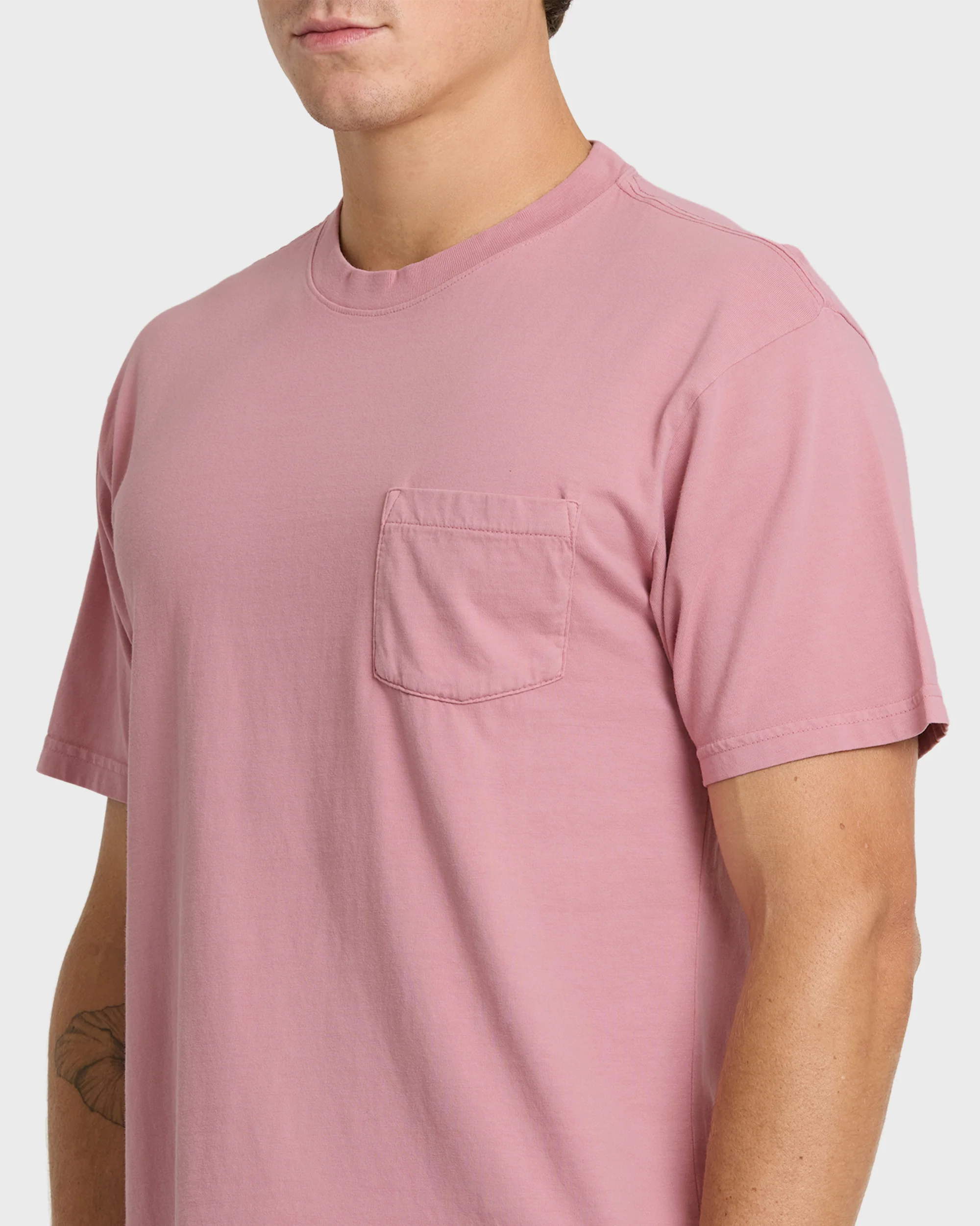 Saltwater Pocket Tee - Dusty Rose 5 Saltwater Pocket Tee - Dusty Rose