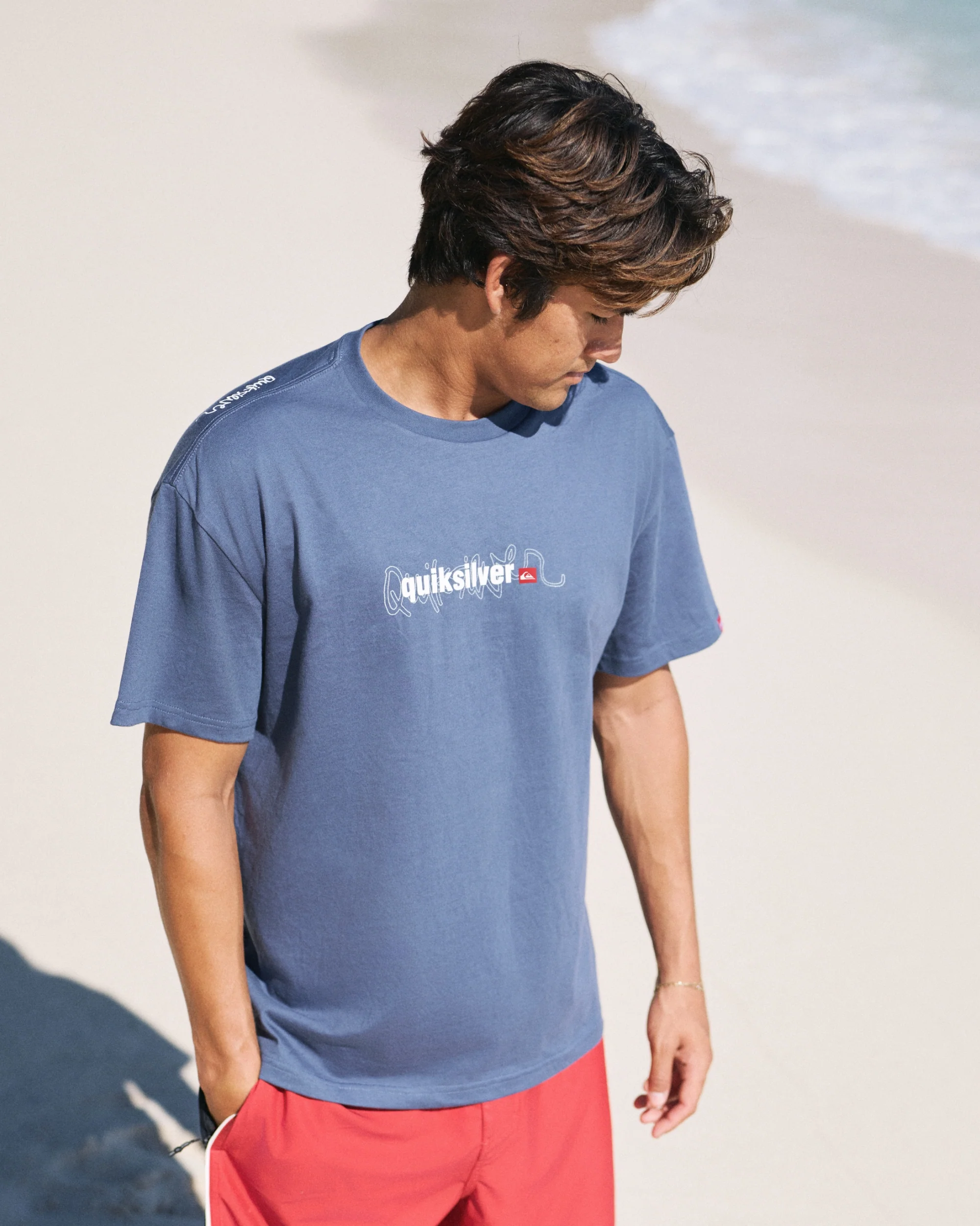 Young Guns Short Sleeve T-Shirt - Vintage Indigo 2 Young Guns Short Sleeve T-Shirt - Vintage Indigo
