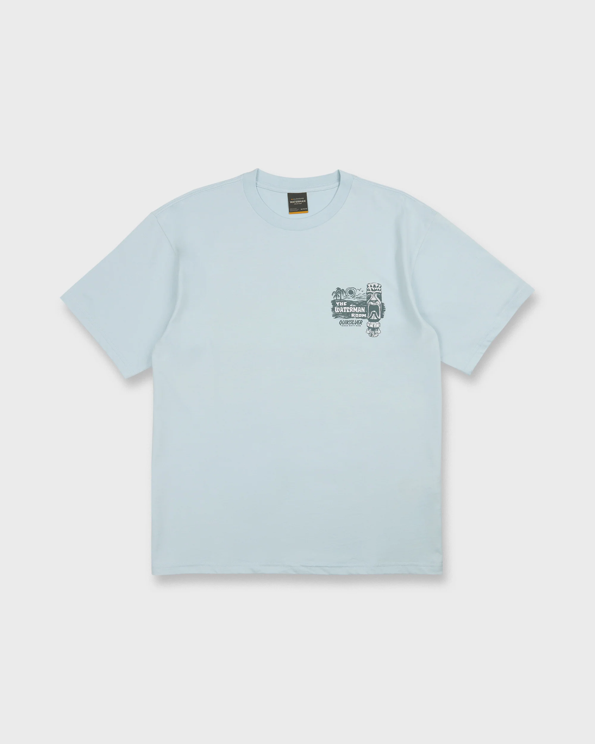 Waterman Room Classic Short Sleeve Cotton T-Shirt - Skyway 6 Waterman Room Classic Short Sleeve Cotton T-Shirt - Skyway