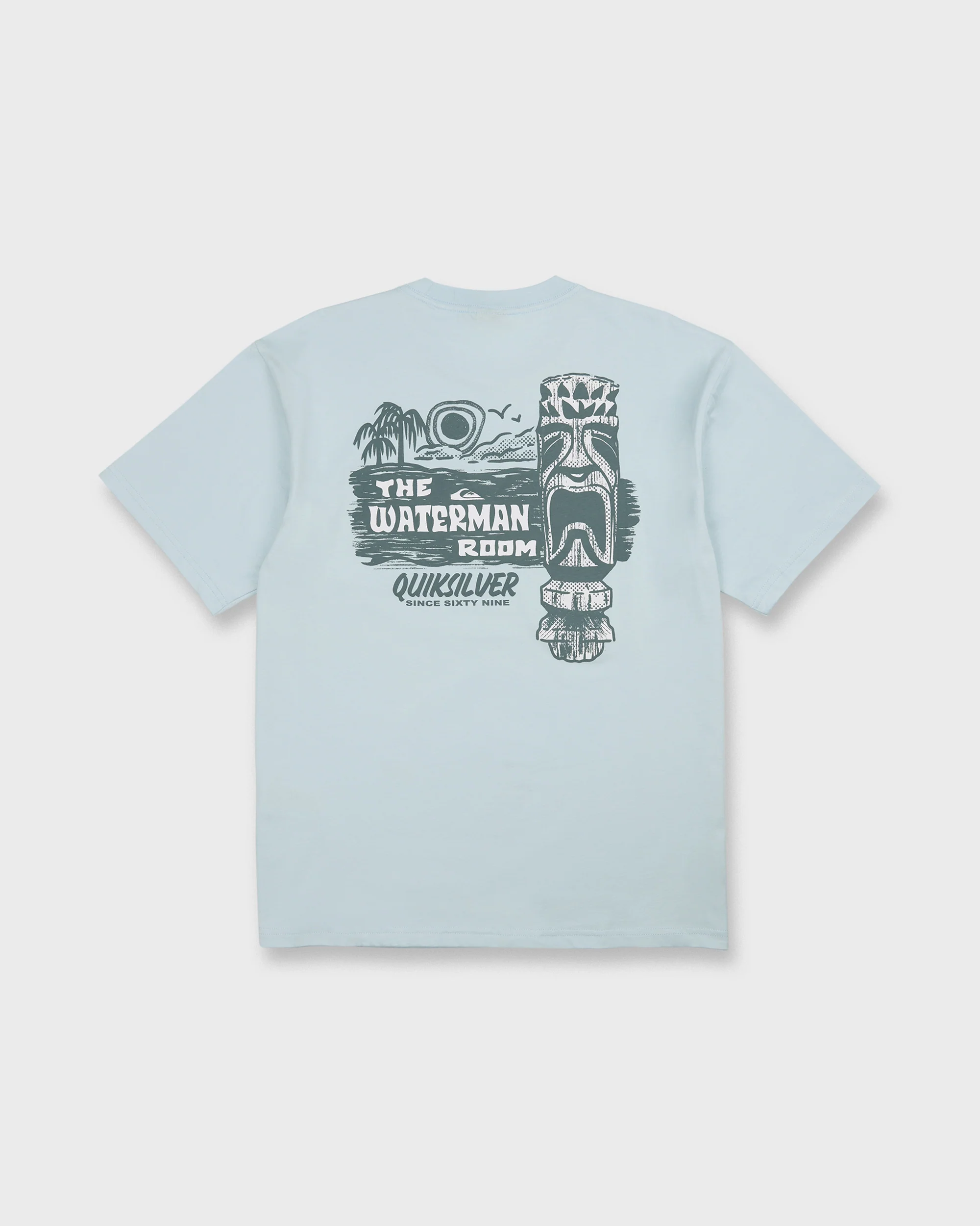 Waterman Room Classic Short Sleeve Cotton T-Shirt - Skyway 7 Waterman Room Classic Short Sleeve Cotton T-Shirt - Skyway