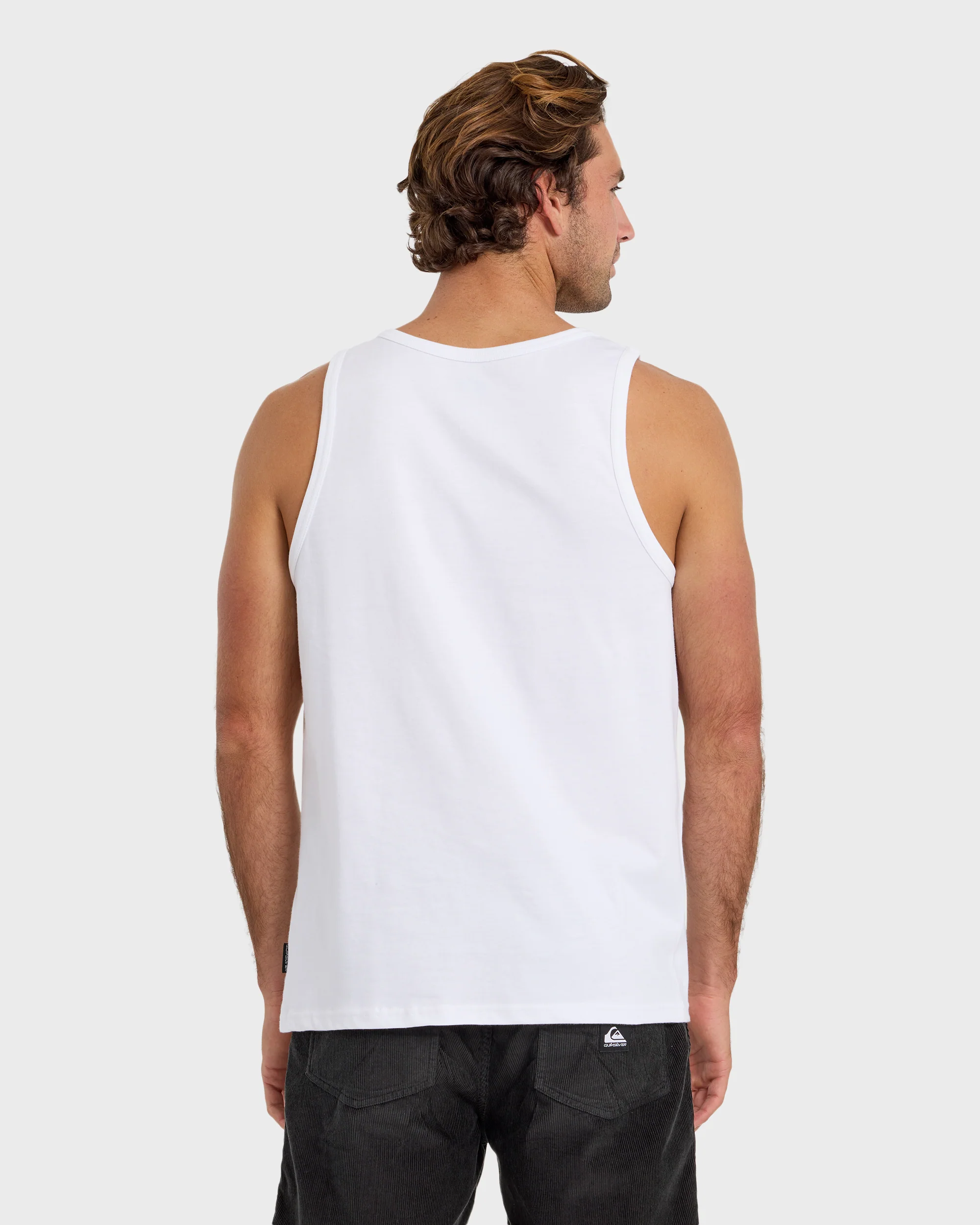 Floater Stripe Tank - White 2 Floater Stripe Tank - White
