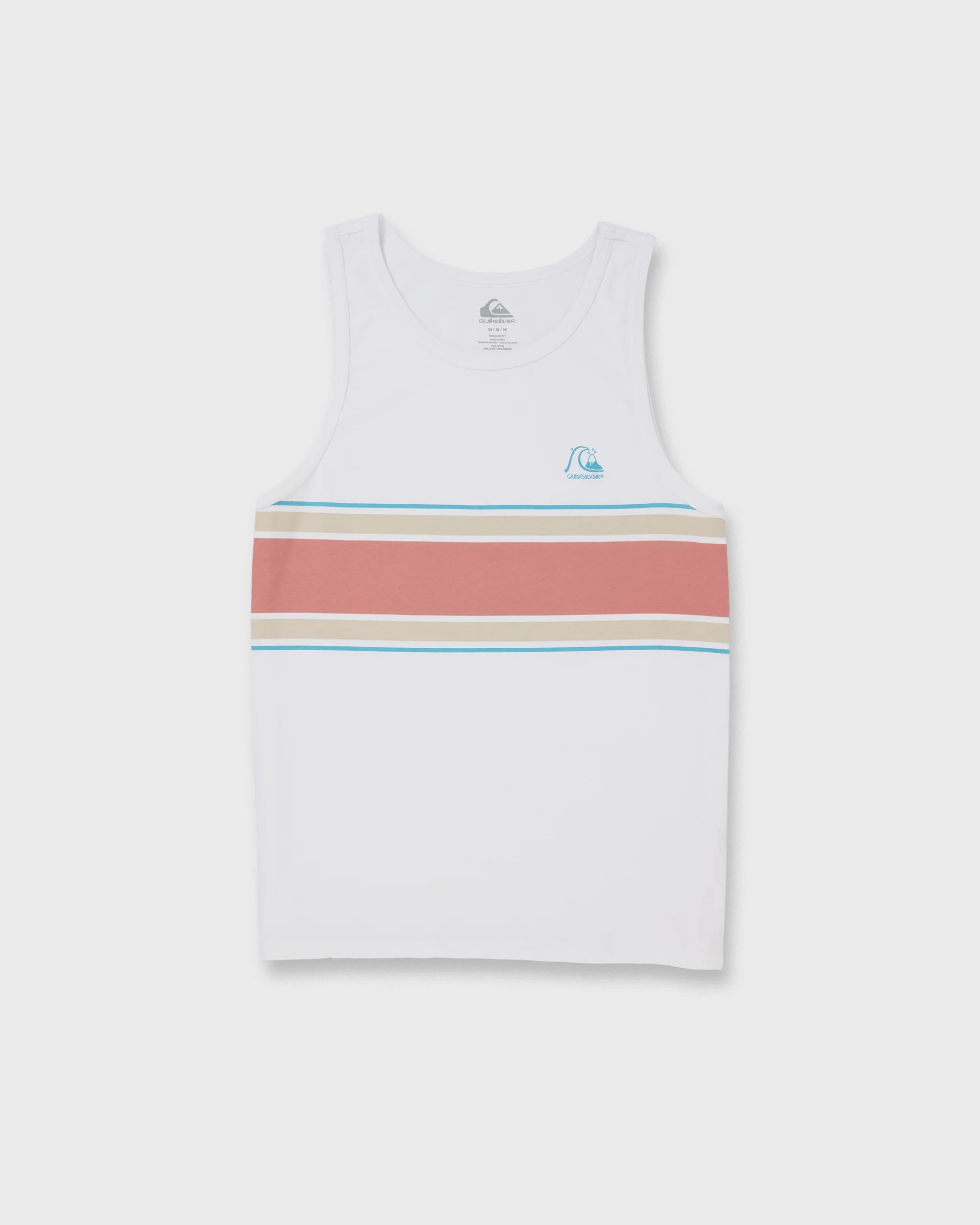Floater Stripe Tank - White 6 Floater Stripe Tank - White
