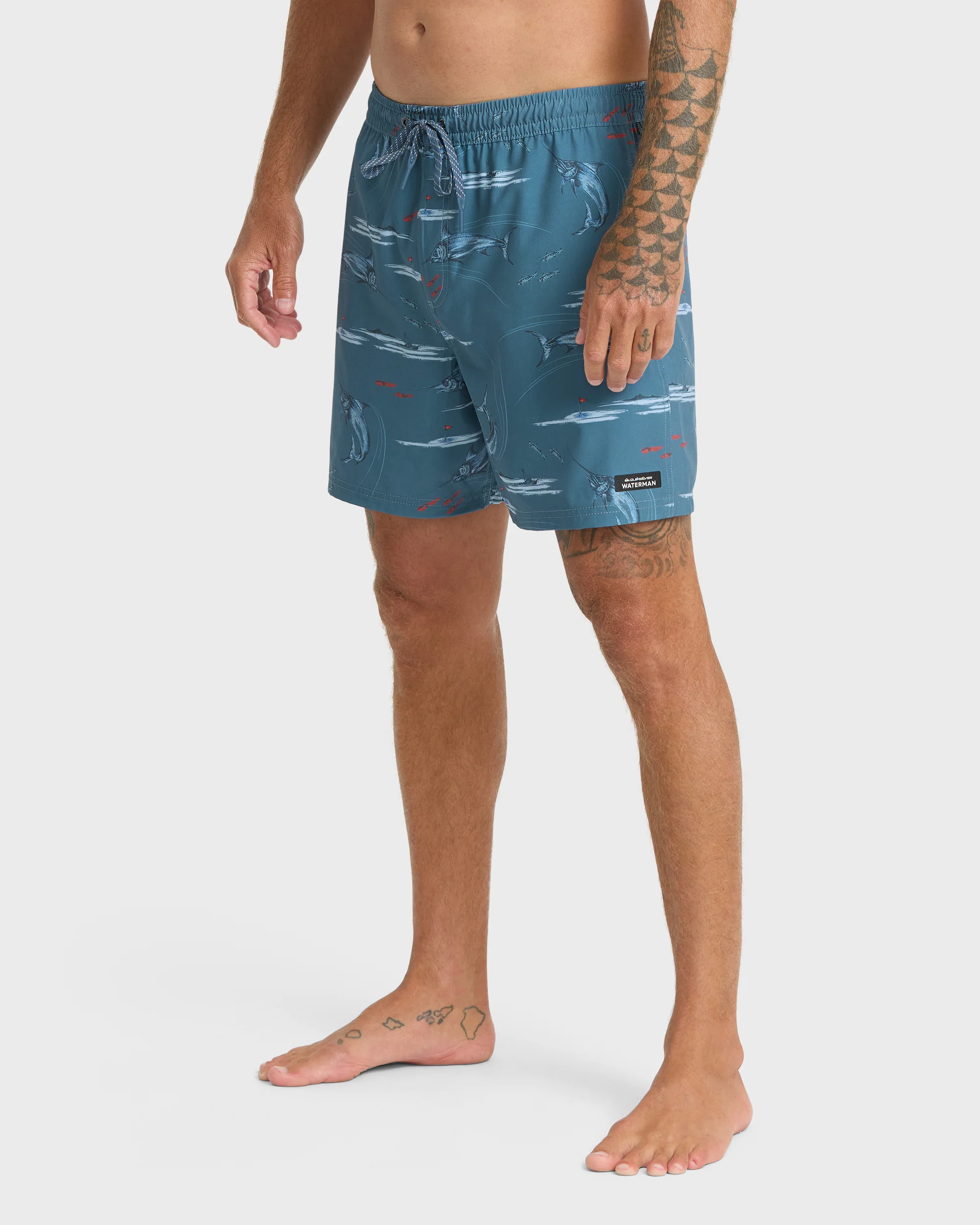 Waterman Mix Pack 17" Swim Trunks - Dark Denim 5 Waterman Mix Pack 17" Swim Trunks - Dark Denim