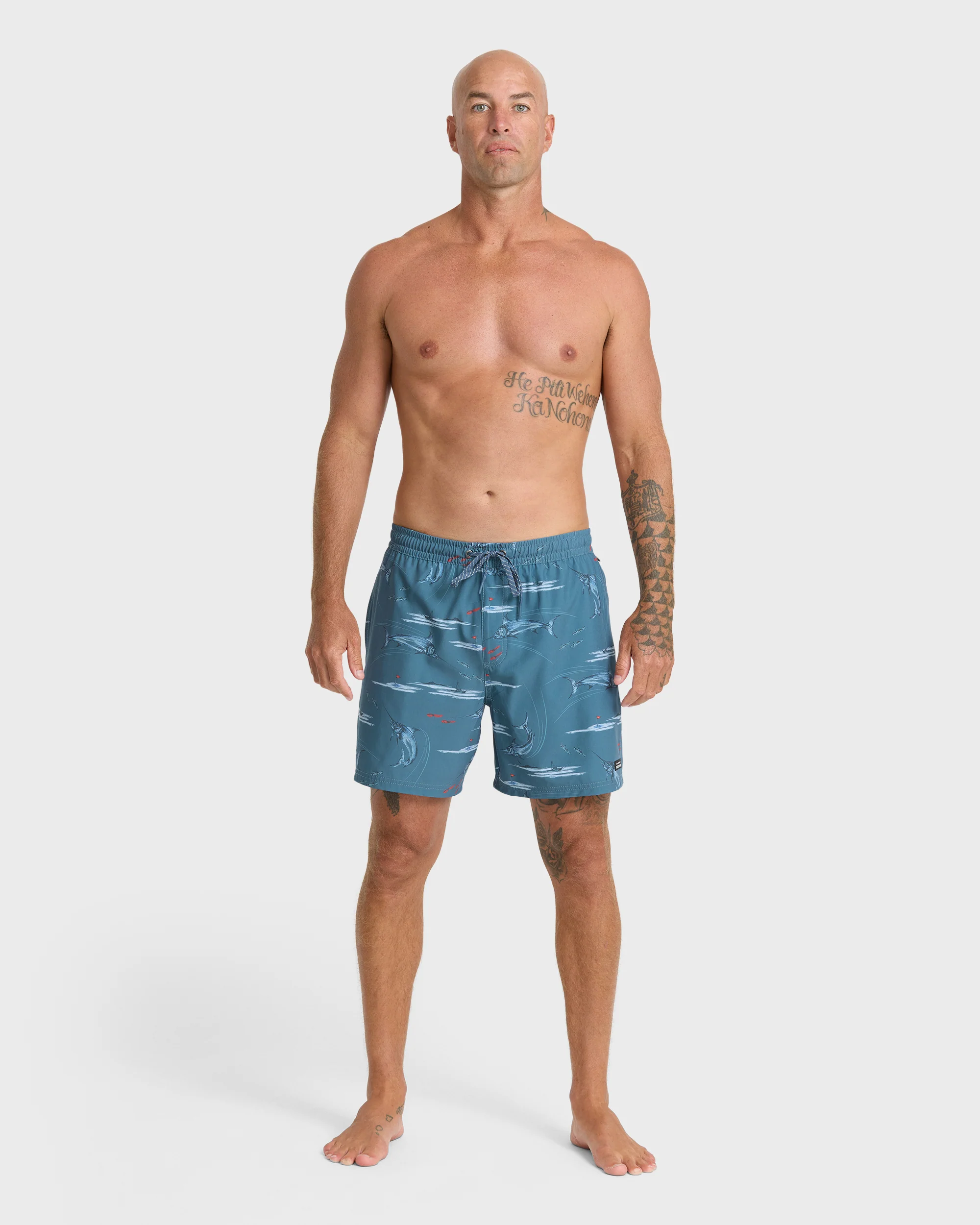 Waterman Mix Pack 17" Swim Trunks - Dark Denim 7 Waterman Mix Pack 17" Swim Trunks - Dark Denim
