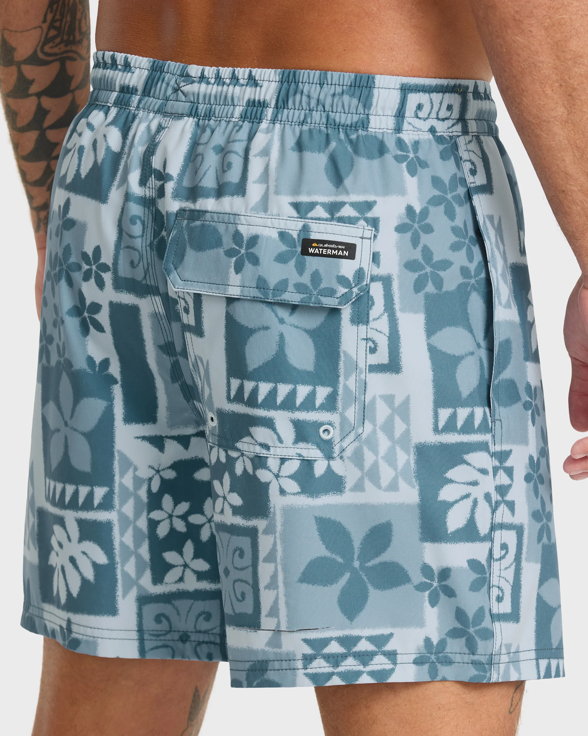 Waterman Mix Pack 17" Swim Trunks - Skyway 2 Waterman Mix Pack 17" Swim Trunks - Skyway