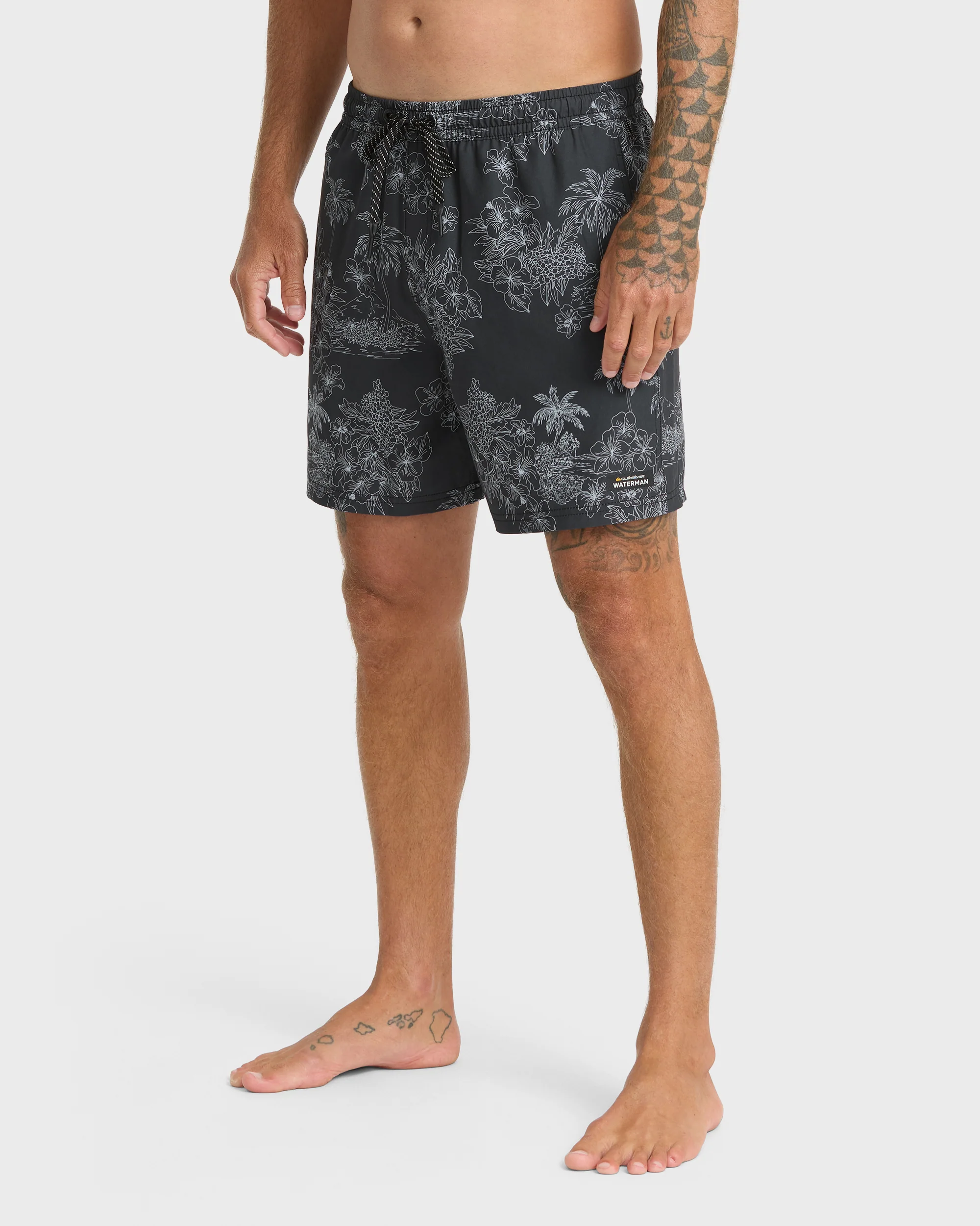 Waterman Mix Pack 17" Swim Trunks - Phantom 5 Waterman Mix Pack 17" Swim Trunks - Phantom
