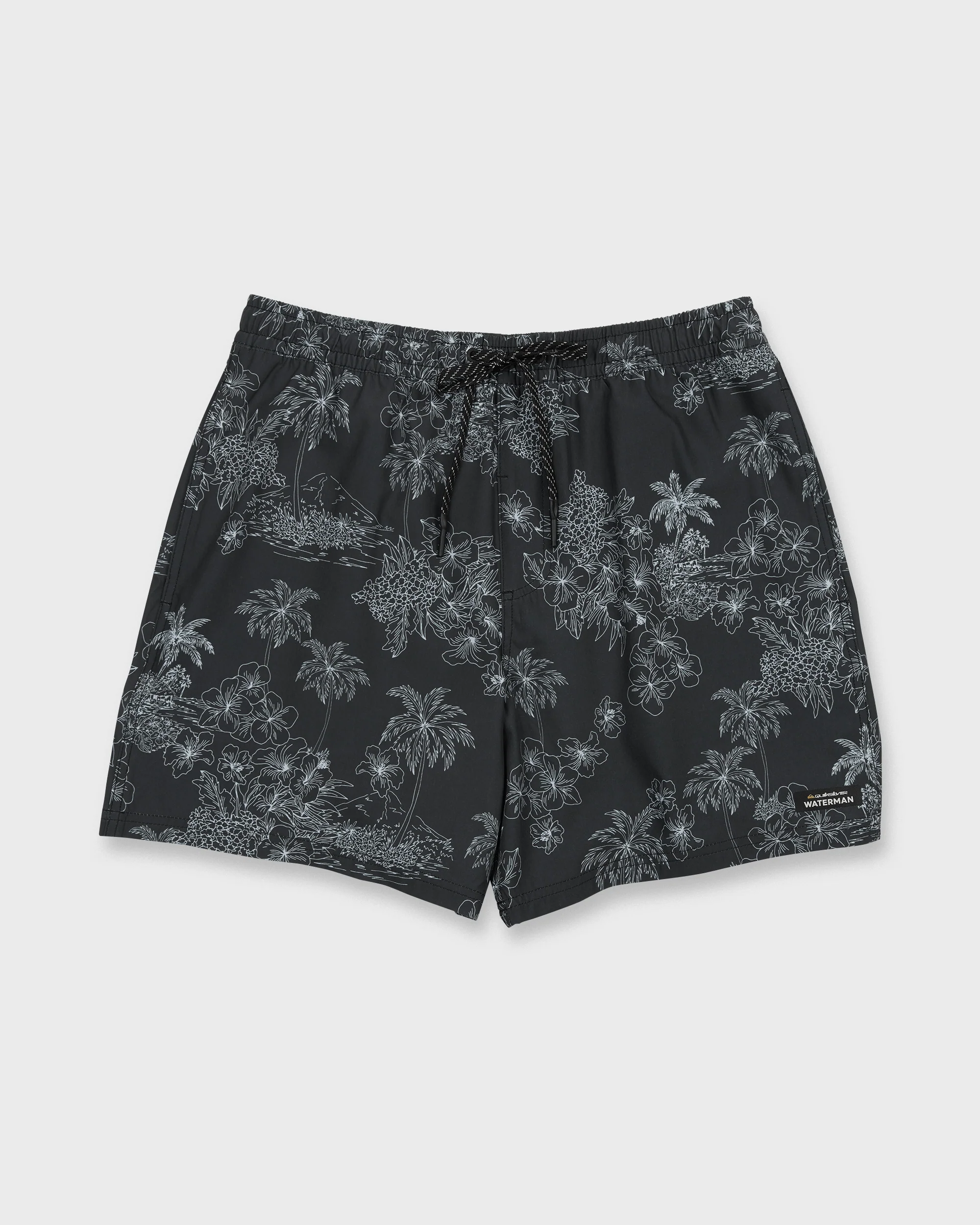 Waterman Mix Pack 17" Swim Trunks - Phantom 8 Waterman Mix Pack 17" Swim Trunks - Phantom