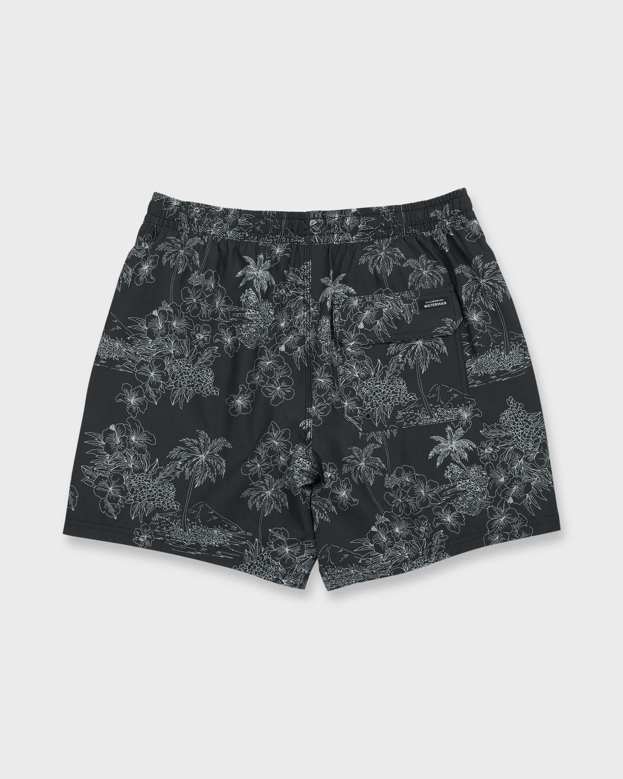 Waterman Mix Pack 17" Swim Trunks - Phantom 9 Waterman Mix Pack 17" Swim Trunks - Phantom