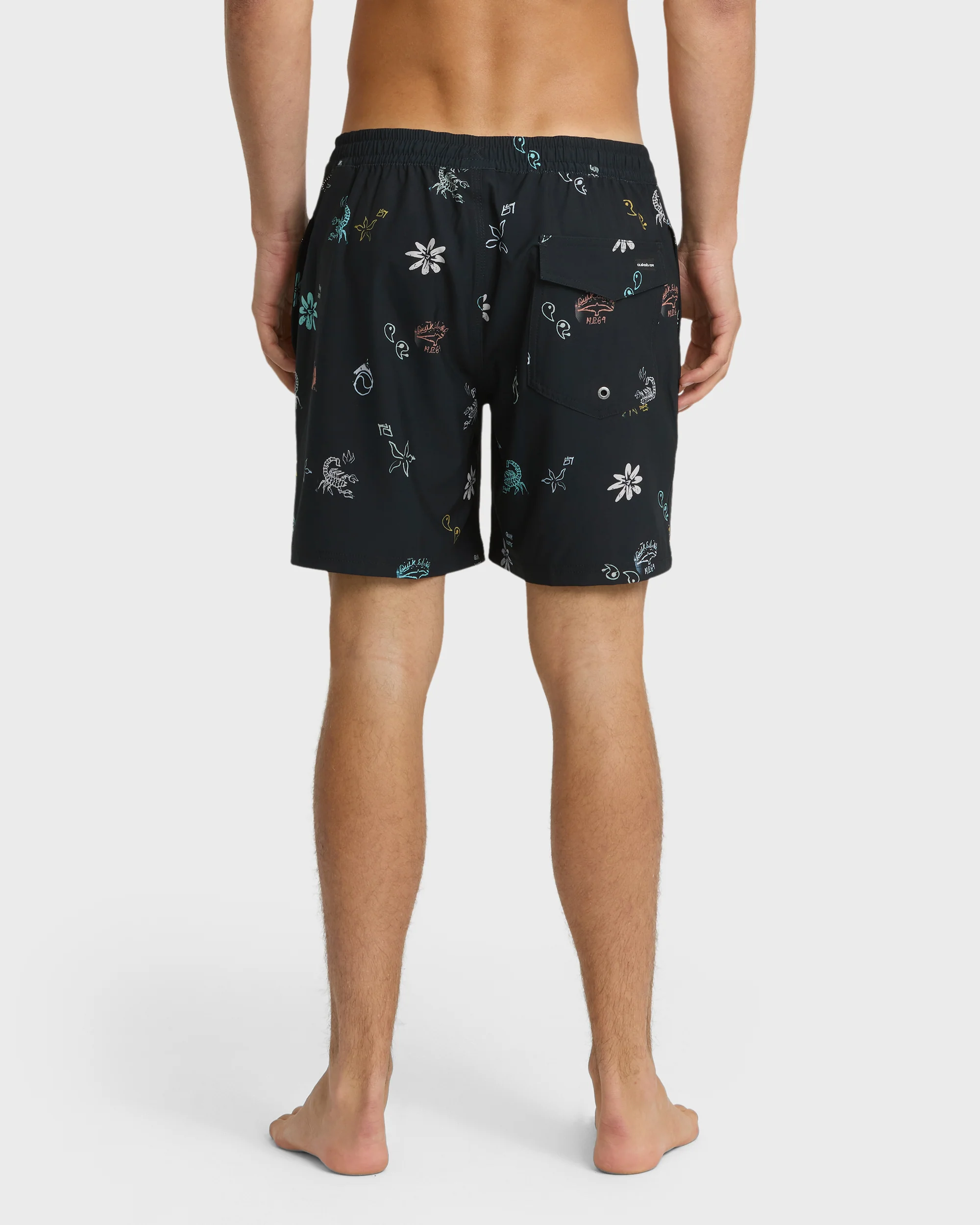 Surfsilk Mix 17" Nb Swim Trunks - Black 2 Surfsilk Mix 17" Nb Swim Trunks - Black