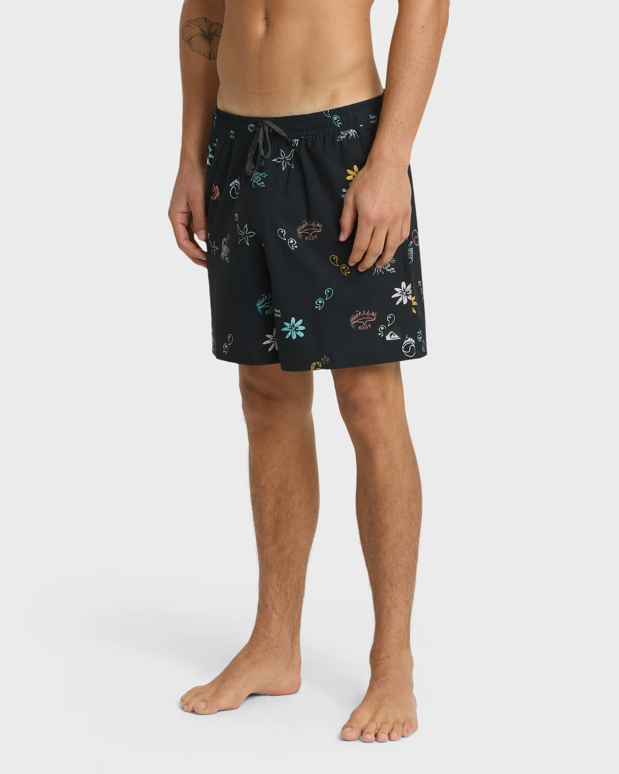 Surfsilk Mix 17" Nb Swim Trunks - Black 4 Surfsilk Mix 17" Nb Swim Trunks - Black