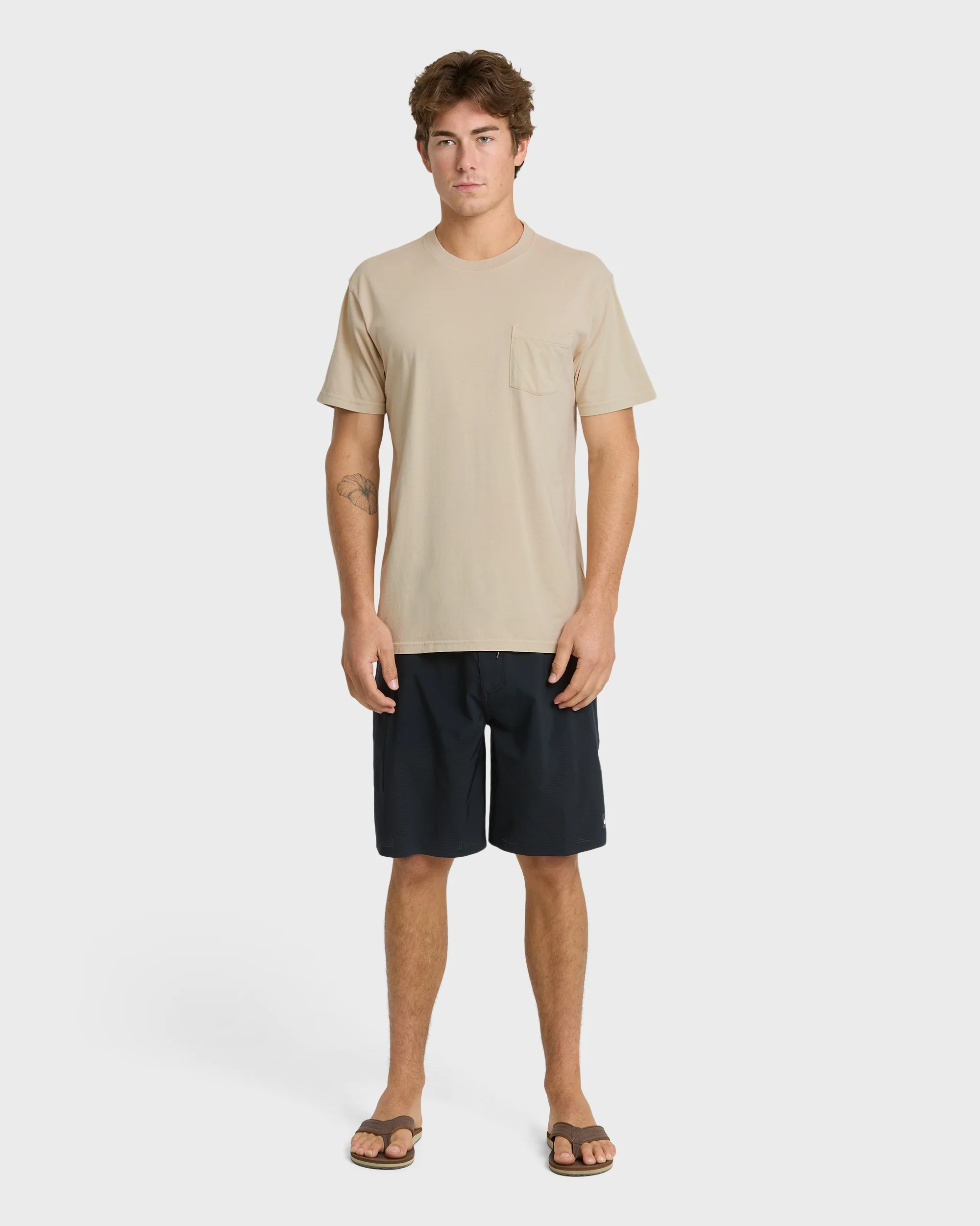 Saltwater Pocket Tee - Pale Aloe 3 Saltwater Pocket Tee - Pale Aloe