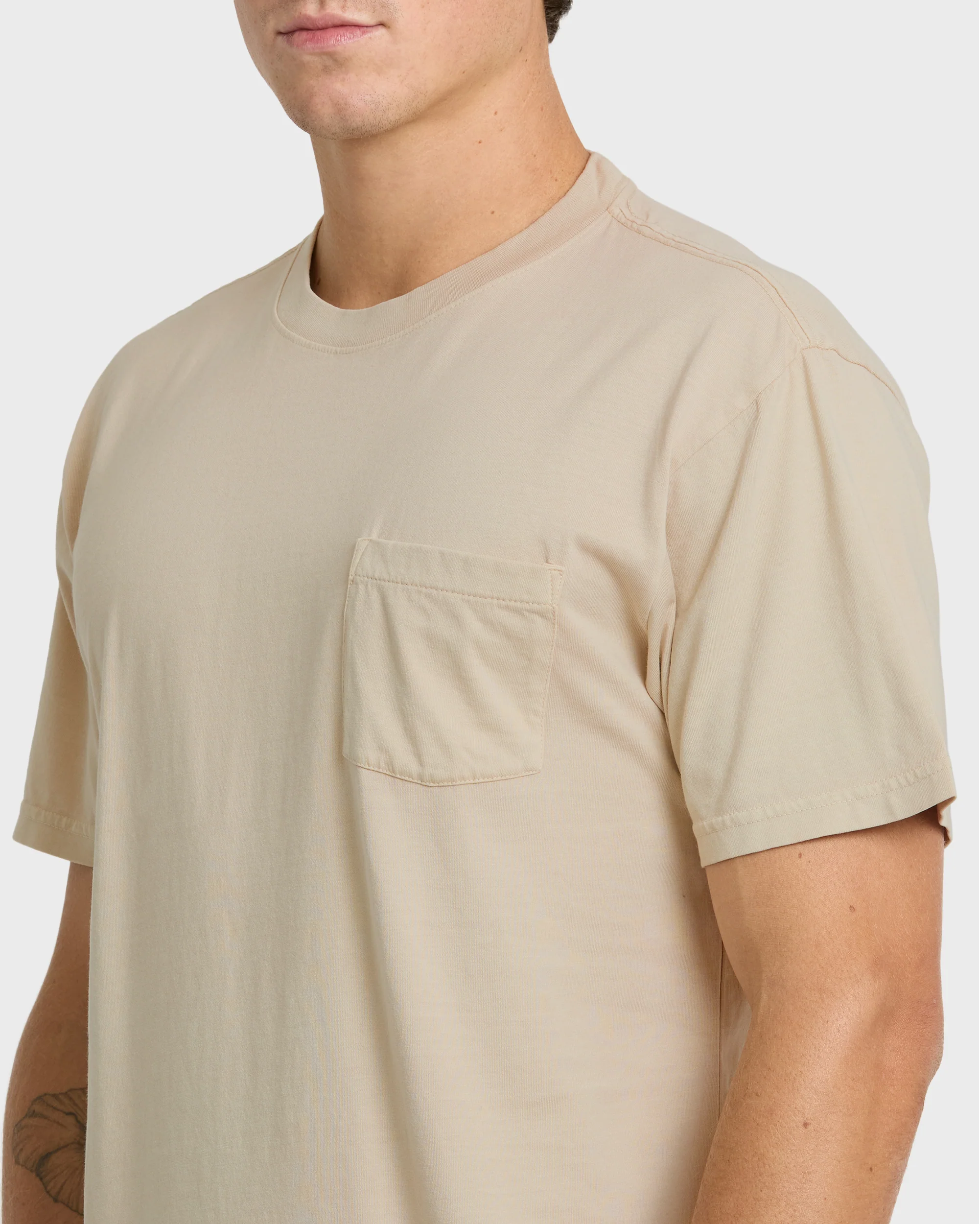 Saltwater Pocket Tee - Pale Aloe 5 Saltwater Pocket Tee - Pale Aloe
