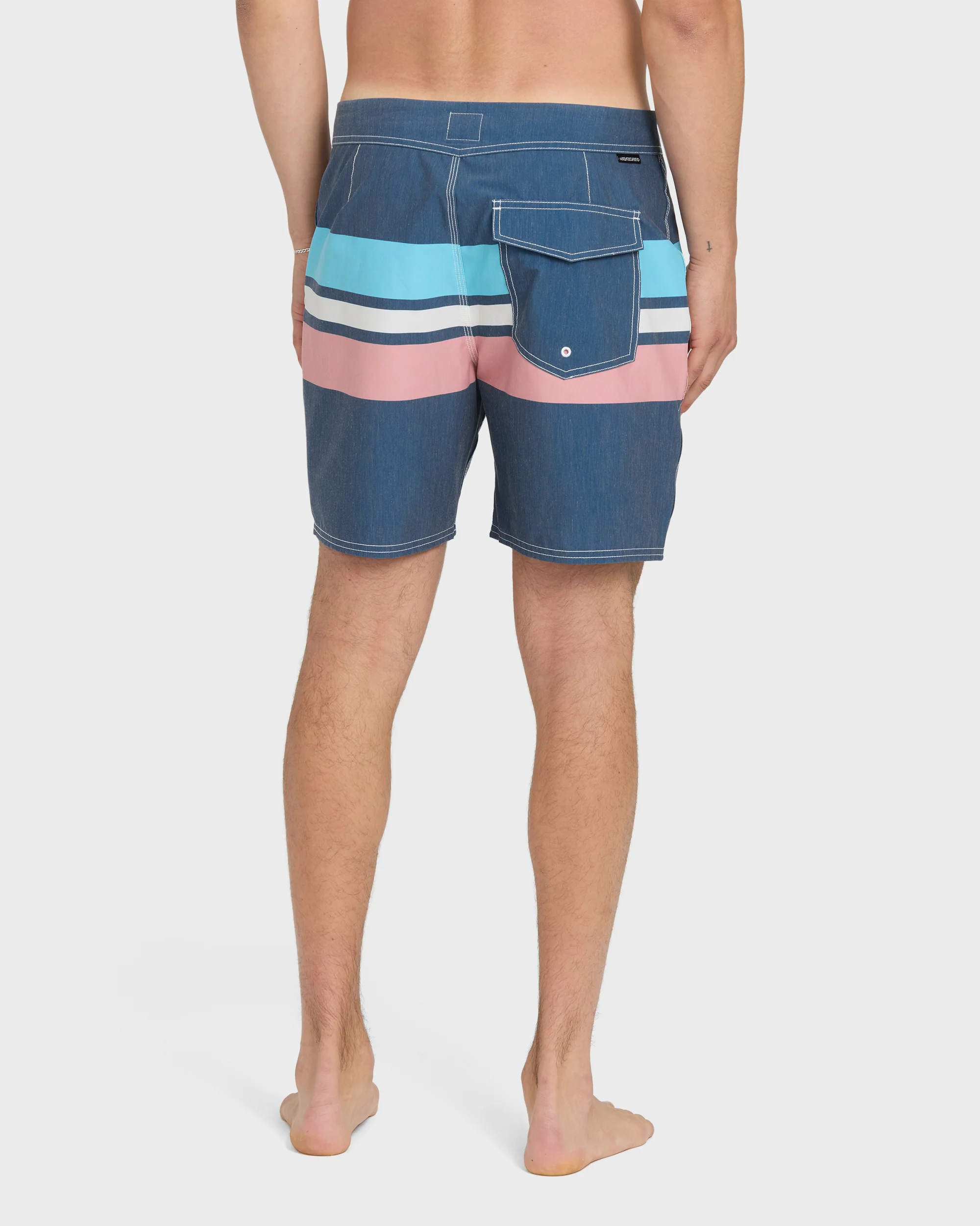 Original Straight Leg 18" Boardshorts - Dark Denim 2 Original Straight Leg 18" Boardshorts - Dark Denim