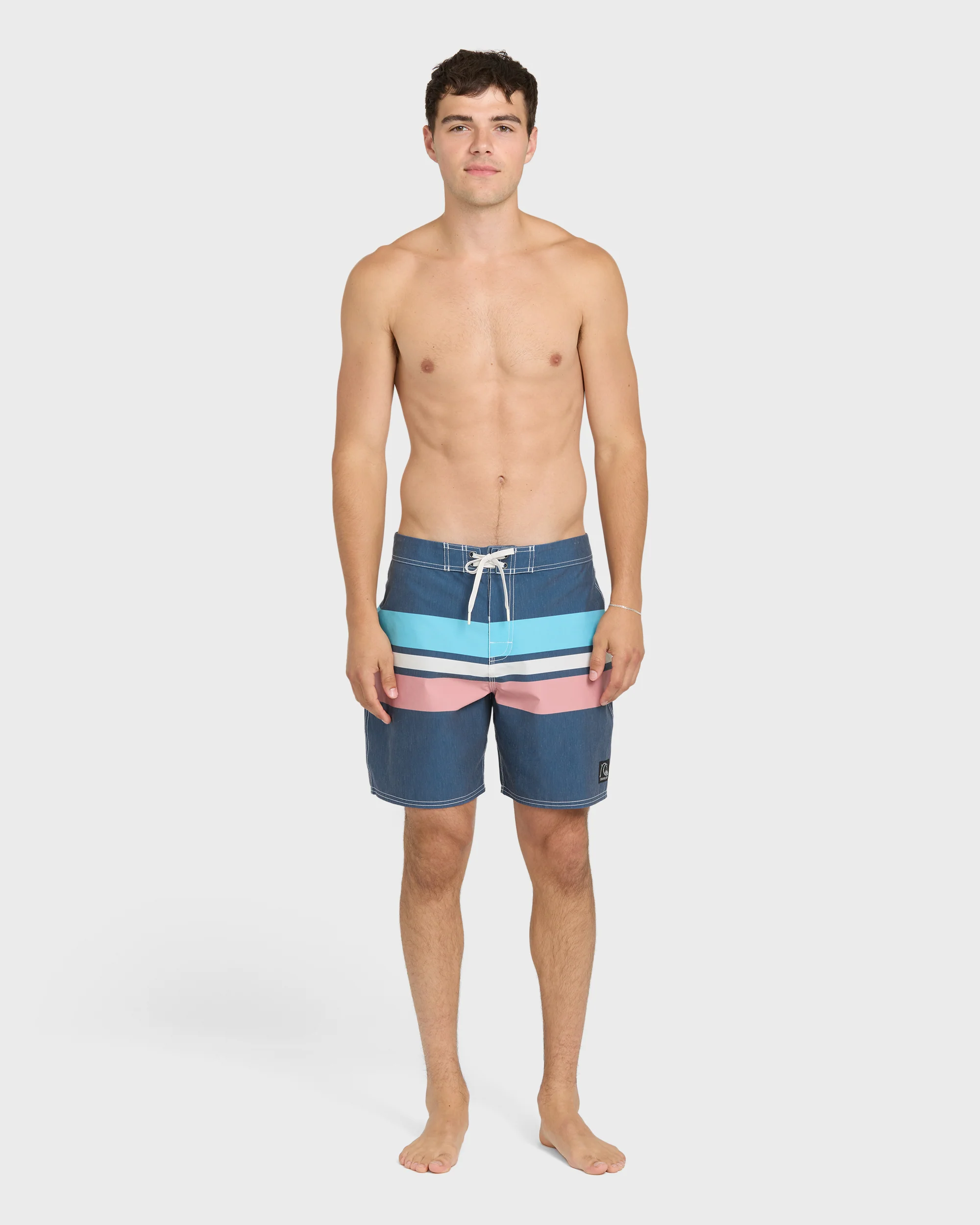 Original Straight Leg 18" Boardshorts - Dark Denim 4 Original Straight Leg 18" Boardshorts - Dark Denim