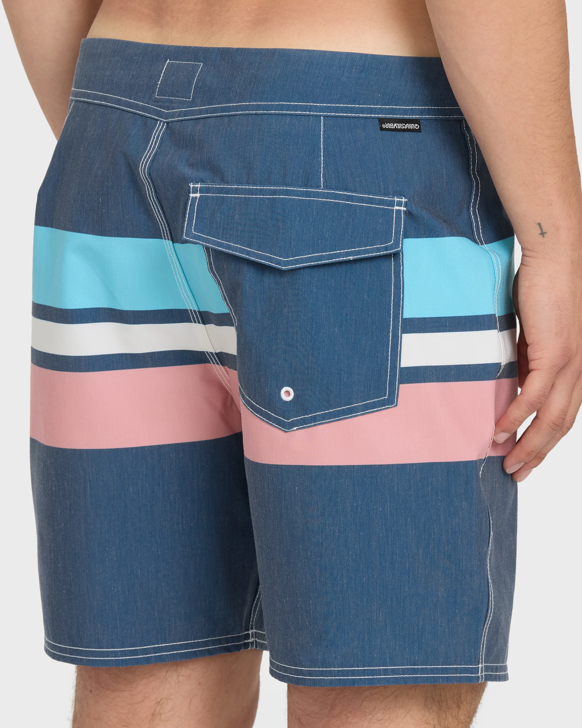 Original Straight Leg 18" Boardshorts - Dark Denim 5 Original Straight Leg 18" Boardshorts - Dark Denim