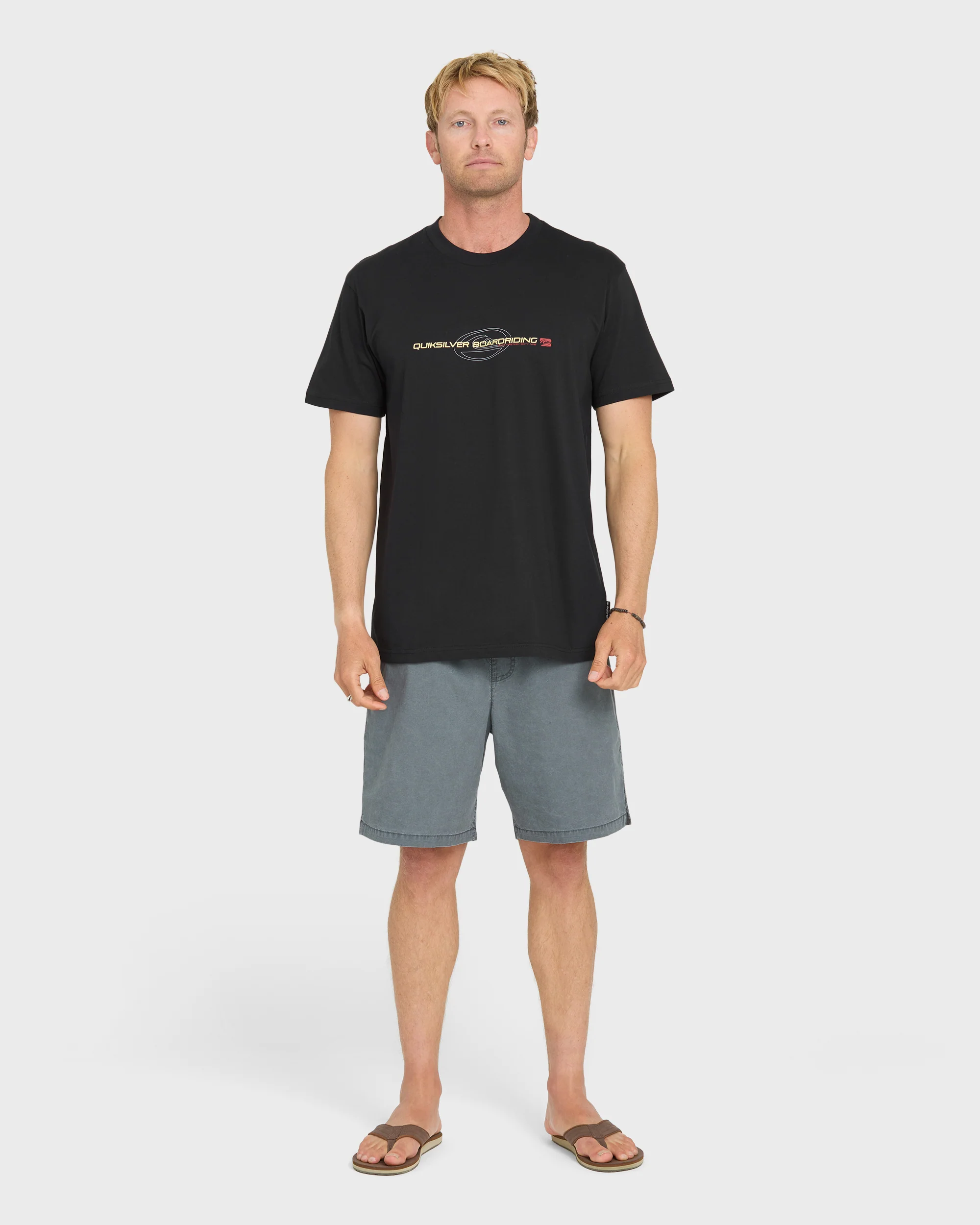 Thick To Thin Short Sleeve Knit T-Shirt - Black 4 Thick To Thin Short Sleeve Knit T-Shirt - Black