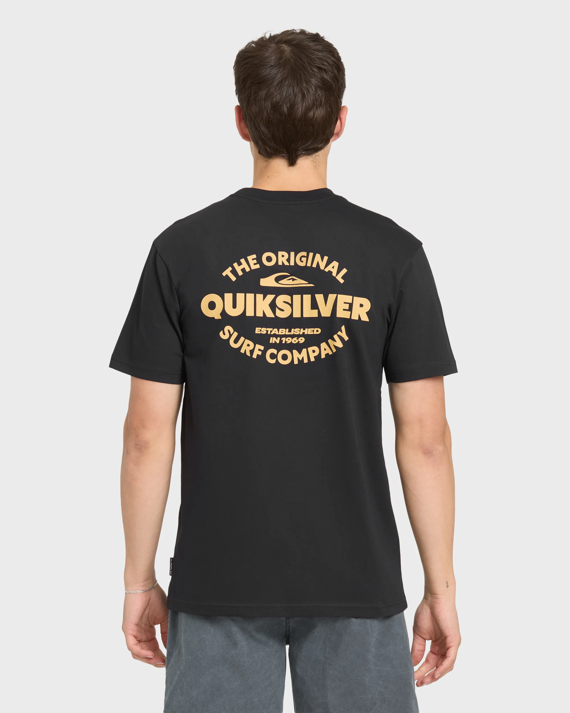 The Shed Short Sleeve Cotton T-Shirt - Black 2 The Shed Short Sleeve Cotton T-Shirt - Black