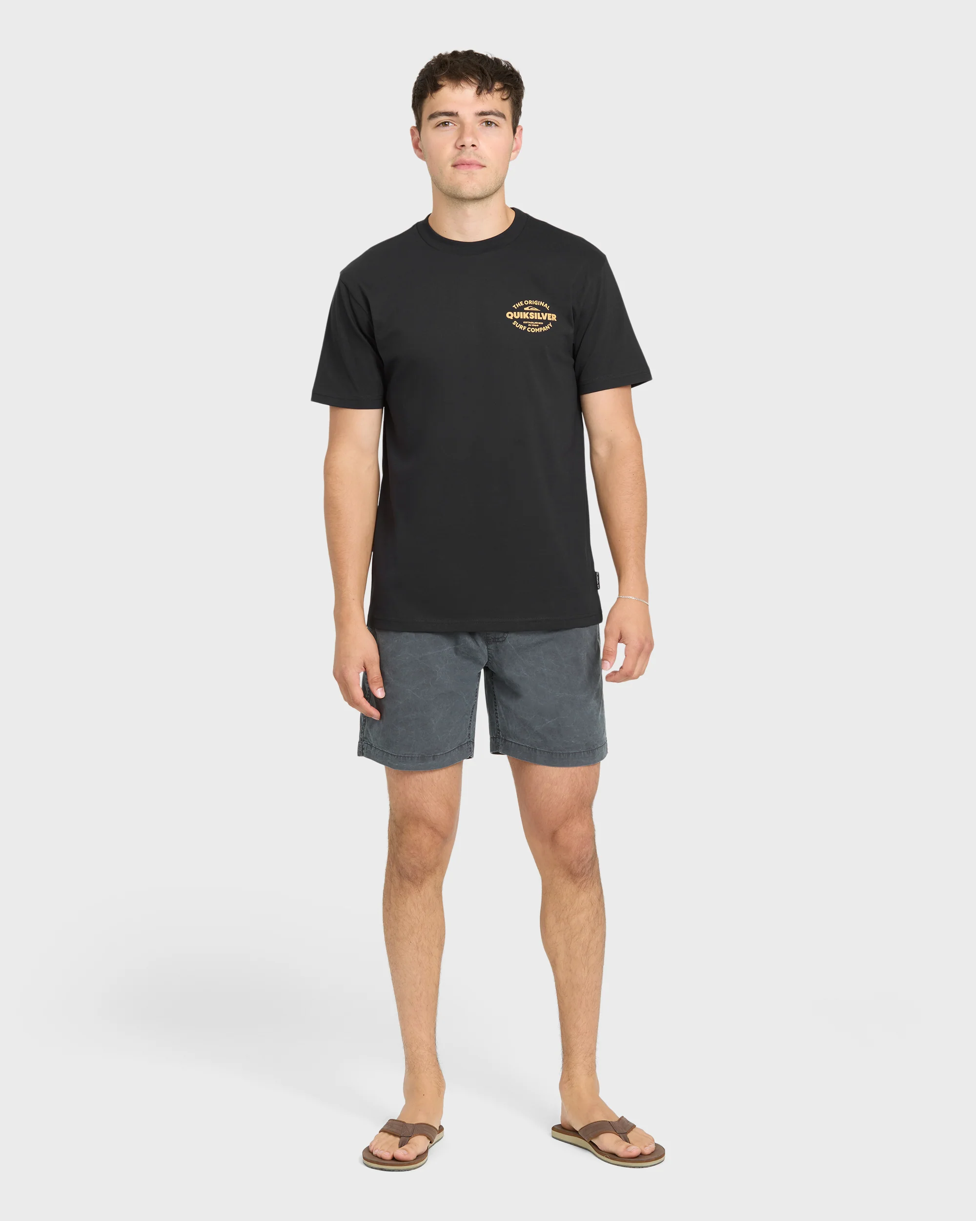 The Shed Short Sleeve Cotton T-Shirt - Black 4 The Shed Short Sleeve Cotton T-Shirt - Black