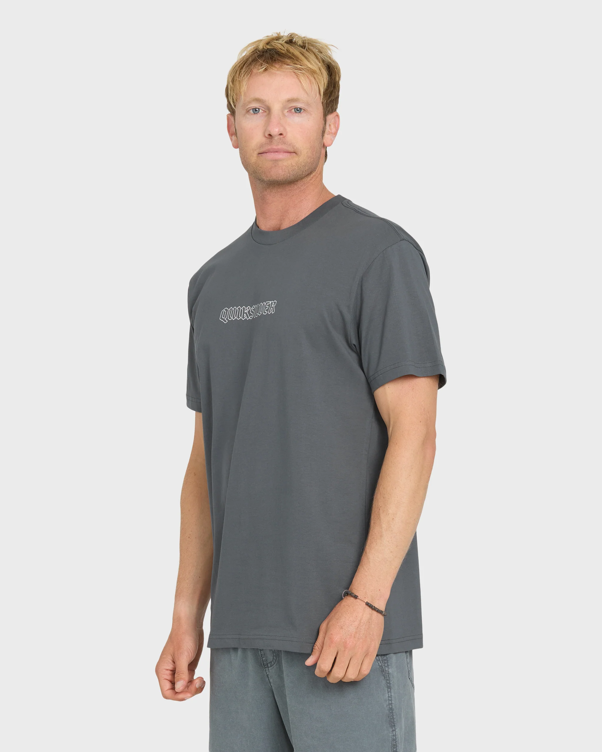 Serpents Short Sleeve Knit T-Shirt - Iron Gate 4 Serpents Short Sleeve Knit T-Shirt - Iron Gate