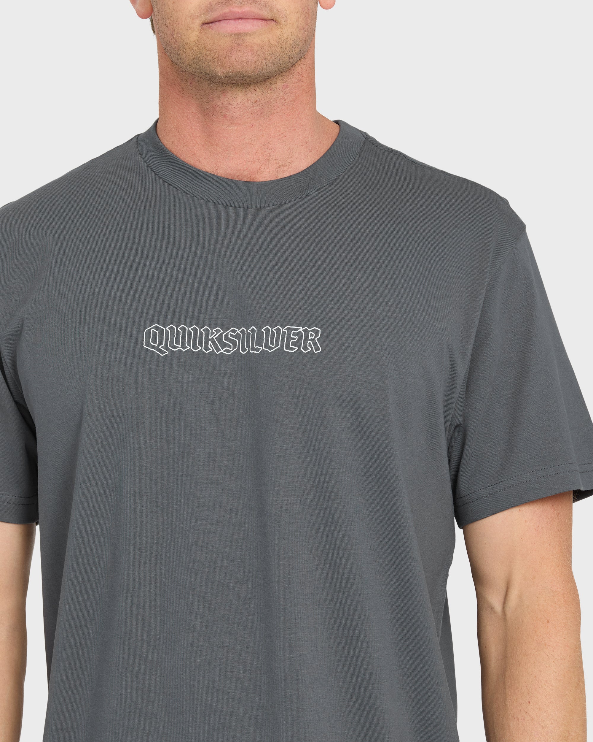 Serpents Short Sleeve Knit T-Shirt - Iron Gate 7 Serpents Short Sleeve Knit T-Shirt - Iron Gate