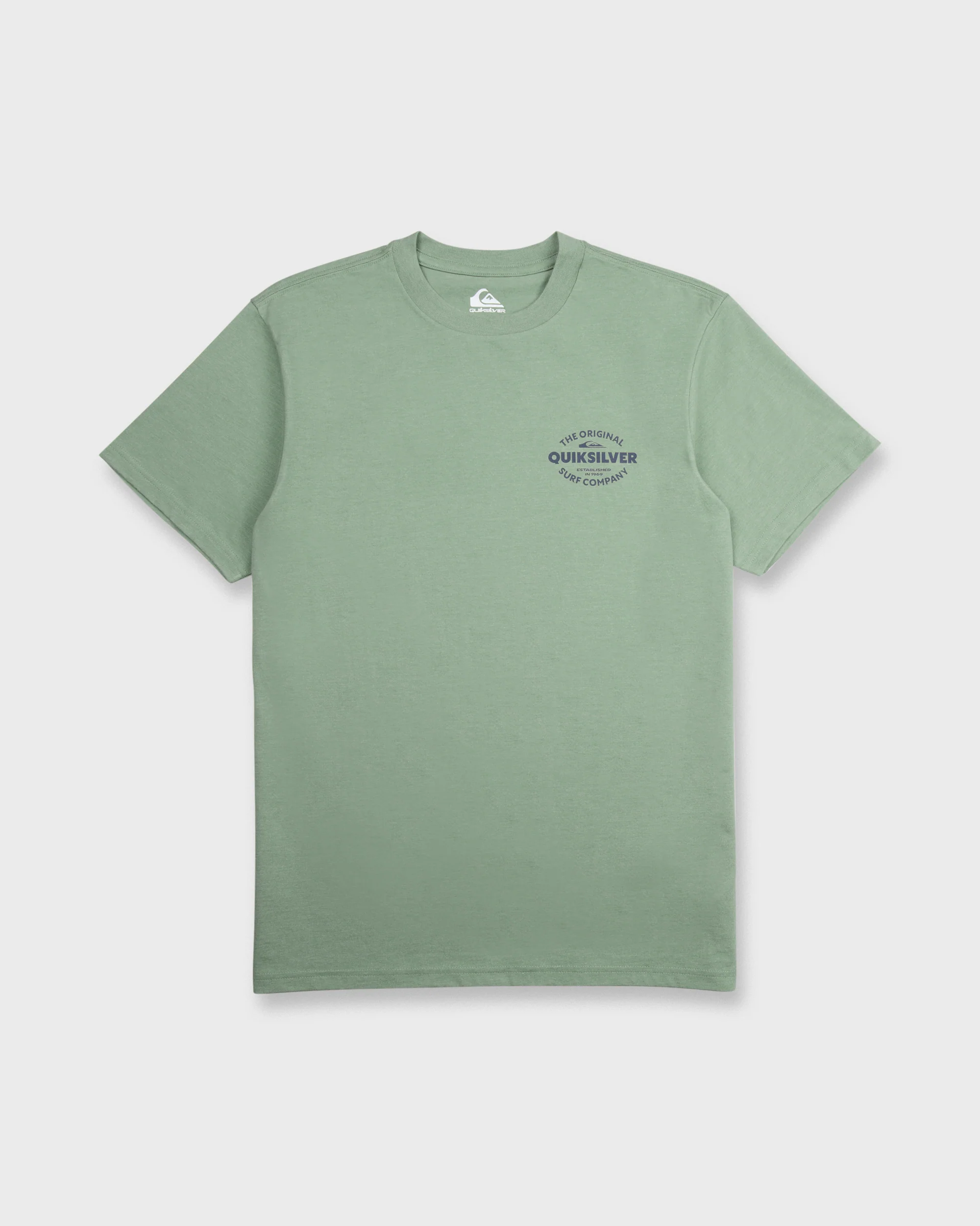 The Shed Short Sleeve Cotton T-Shirt - Lily Pad Heather 6 The Shed Short Sleeve Cotton T-Shirt - Lily Pad Heather