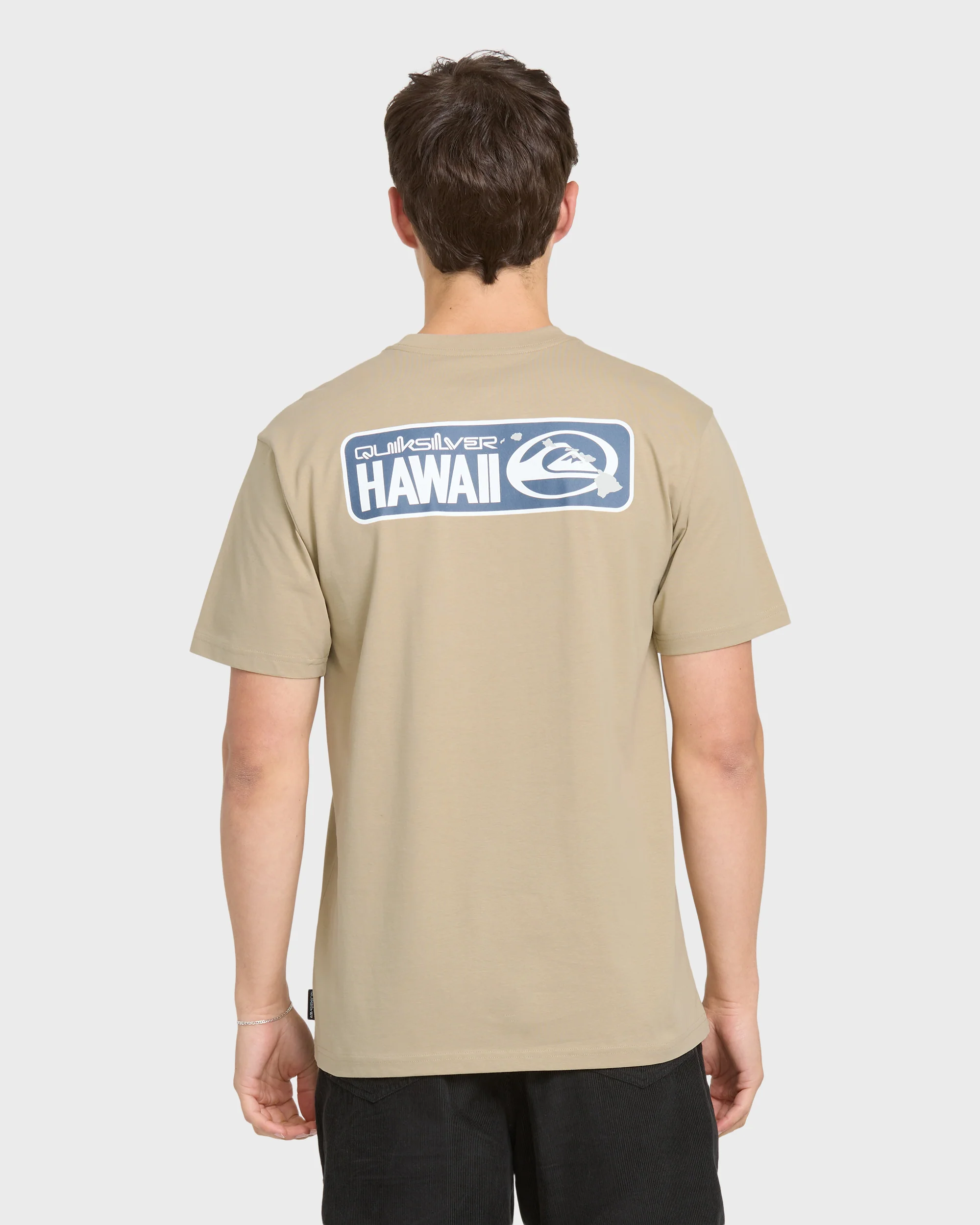 Hawaii Patch Classic Short Sleeve Knit T-Shirt - Seneca Rock 2 Hawaii Patch Classic Short Sleeve Knit T-Shirt - Seneca Rock
