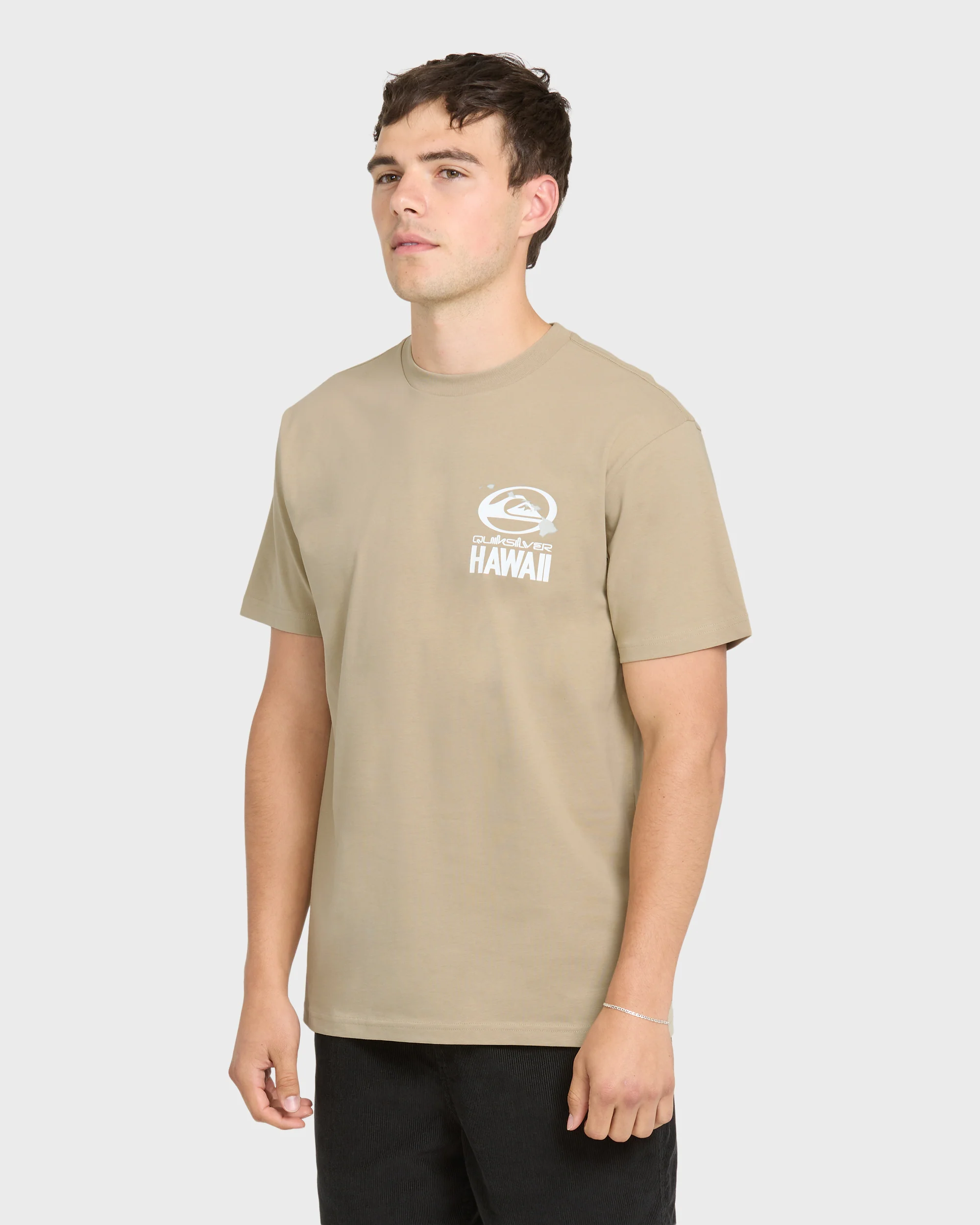 Hawaii Patch Classic Short Sleeve Knit T-Shirt - Seneca Rock 3 Hawaii Patch Classic Short Sleeve Knit T-Shirt - Seneca Rock