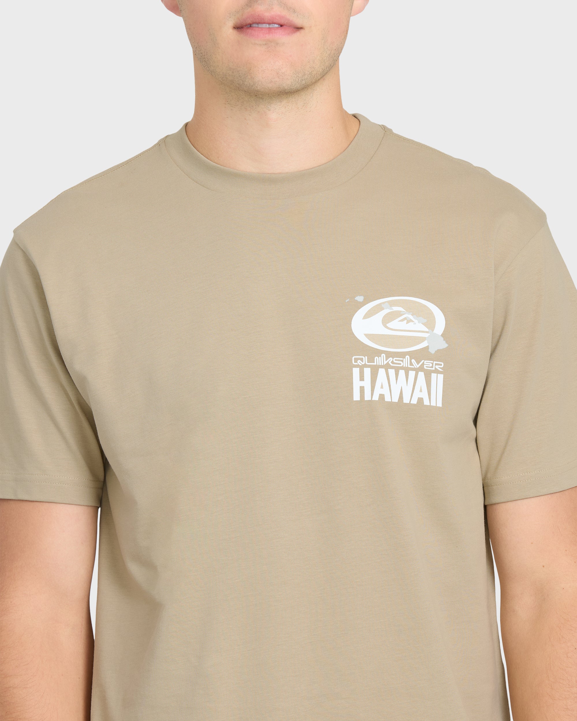 Hawaii Patch Classic Short Sleeve Knit T-Shirt - Seneca Rock 5 Hawaii Patch Classic Short Sleeve Knit T-Shirt - Seneca Rock
