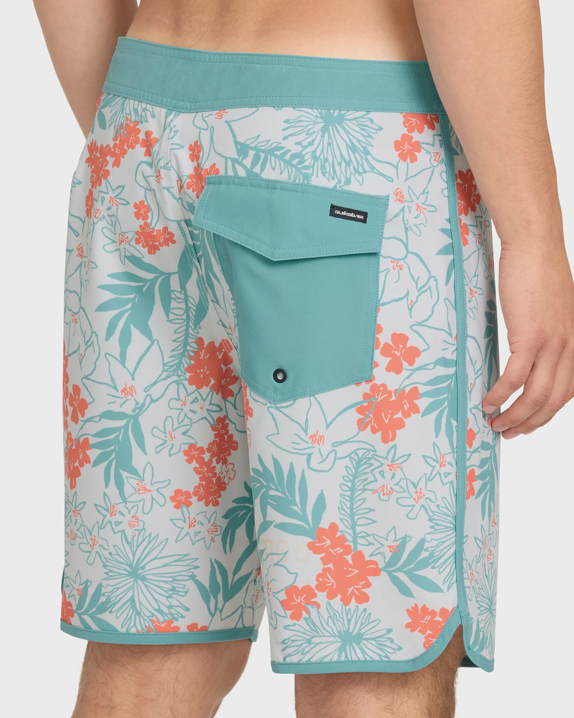 Jetty Bloom 19" Boardshorts - Silver Birch 5 Jetty Bloom 19" Boardshorts - Silver Birch