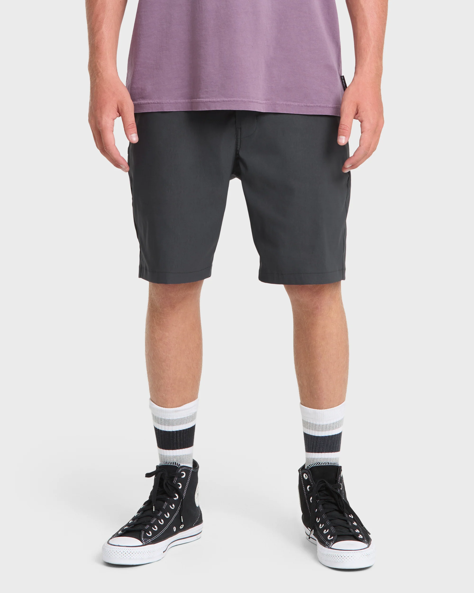 Fairway Woven Shorts - Phantom 1 Fairway Woven Shorts - Phantom