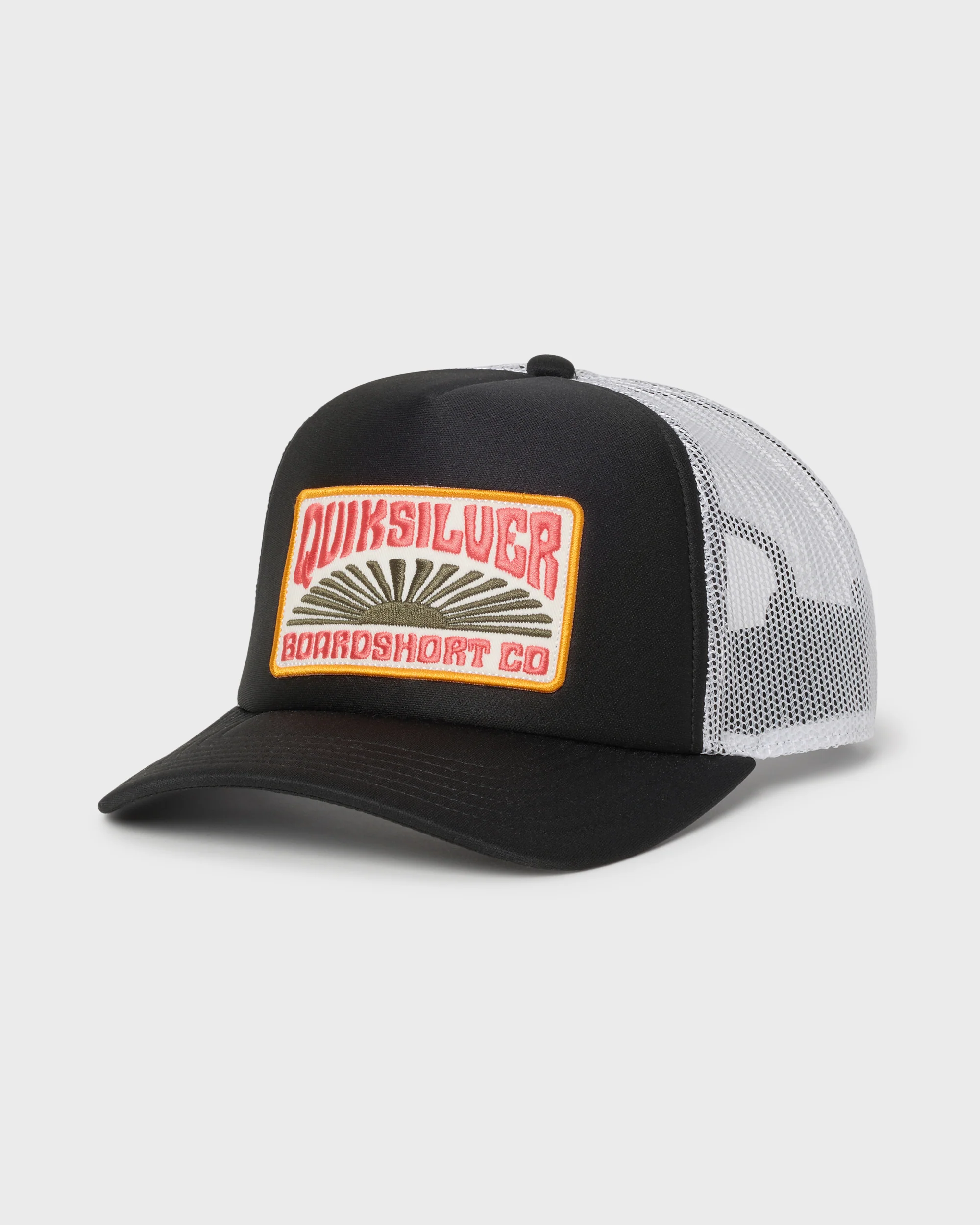 Sunrise Foam Trucker Hat - Black 1 Sunrise Foam Trucker Hat - Black