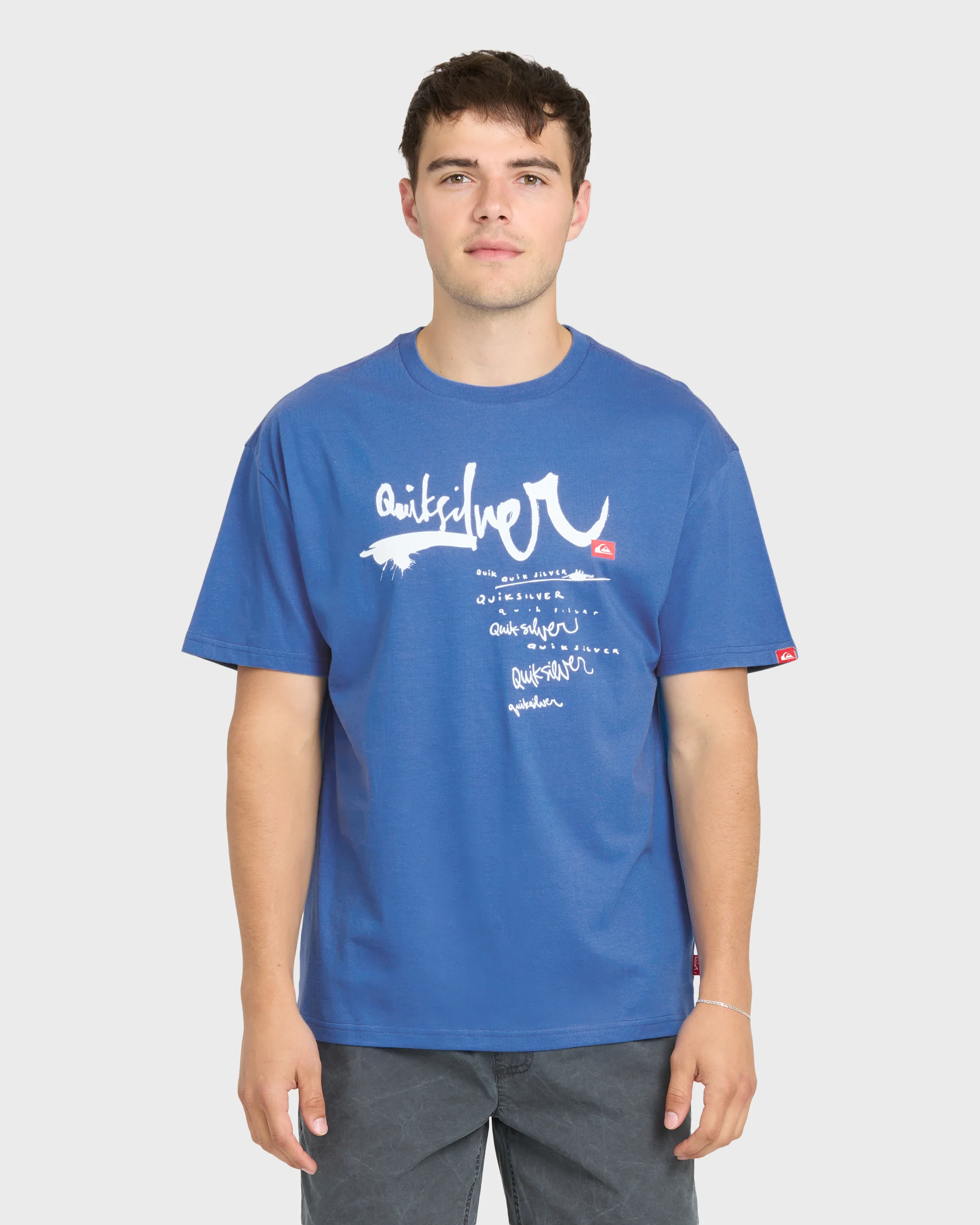 Young Guns Impaired Short Sleeve T-Shirt - Nebulas Blue