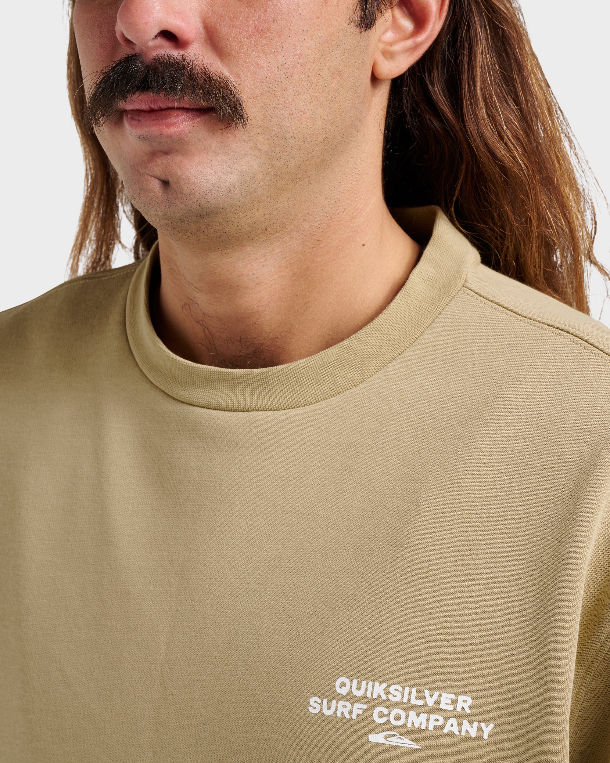 Graphic Crewneck Sweatshirt - Twill 3 Graphic Crewneck Sweatshirt - Twill