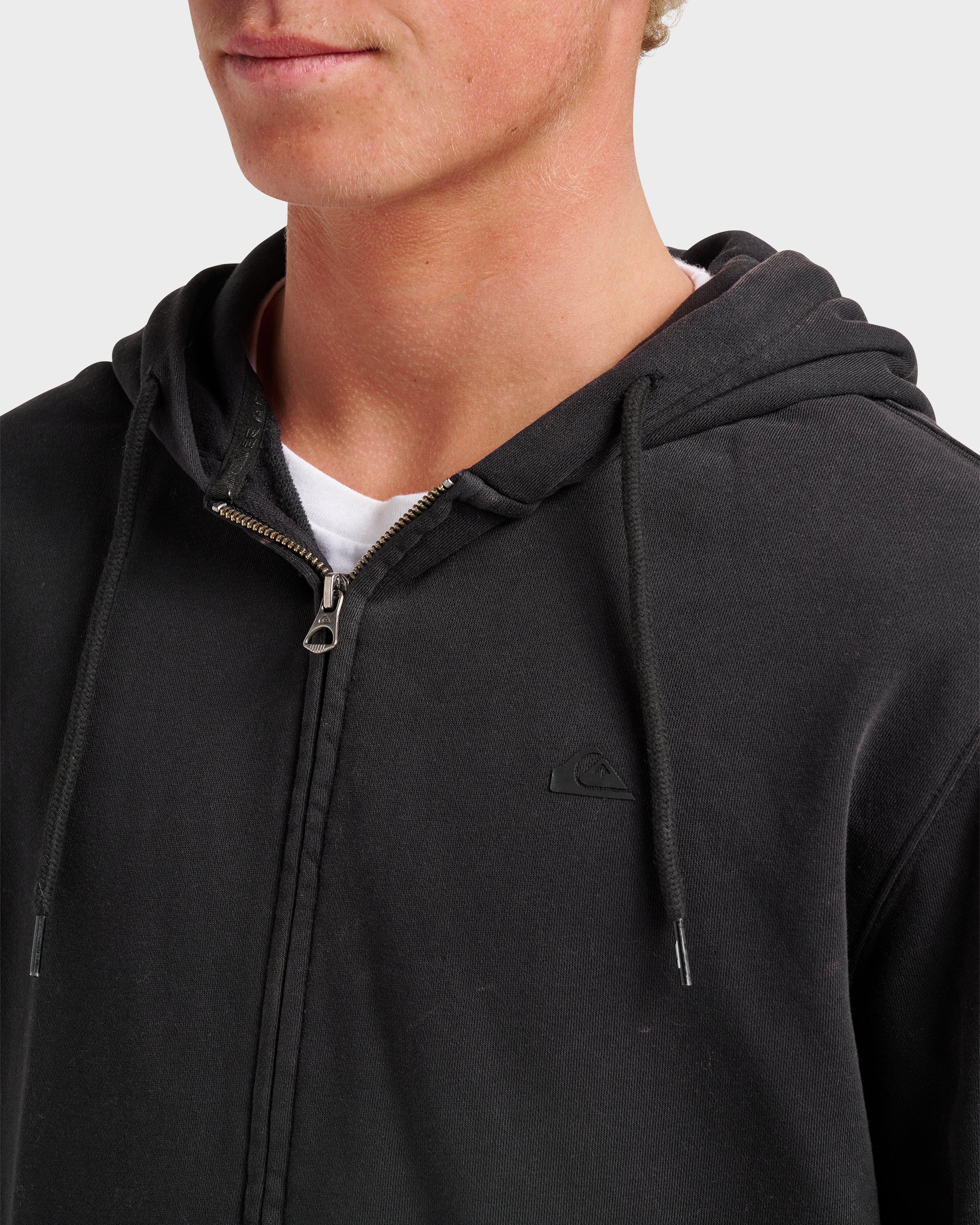 Saltwater Full Zip Hoodie - Black 4 Saltwater Full Zip Hoodie - Black